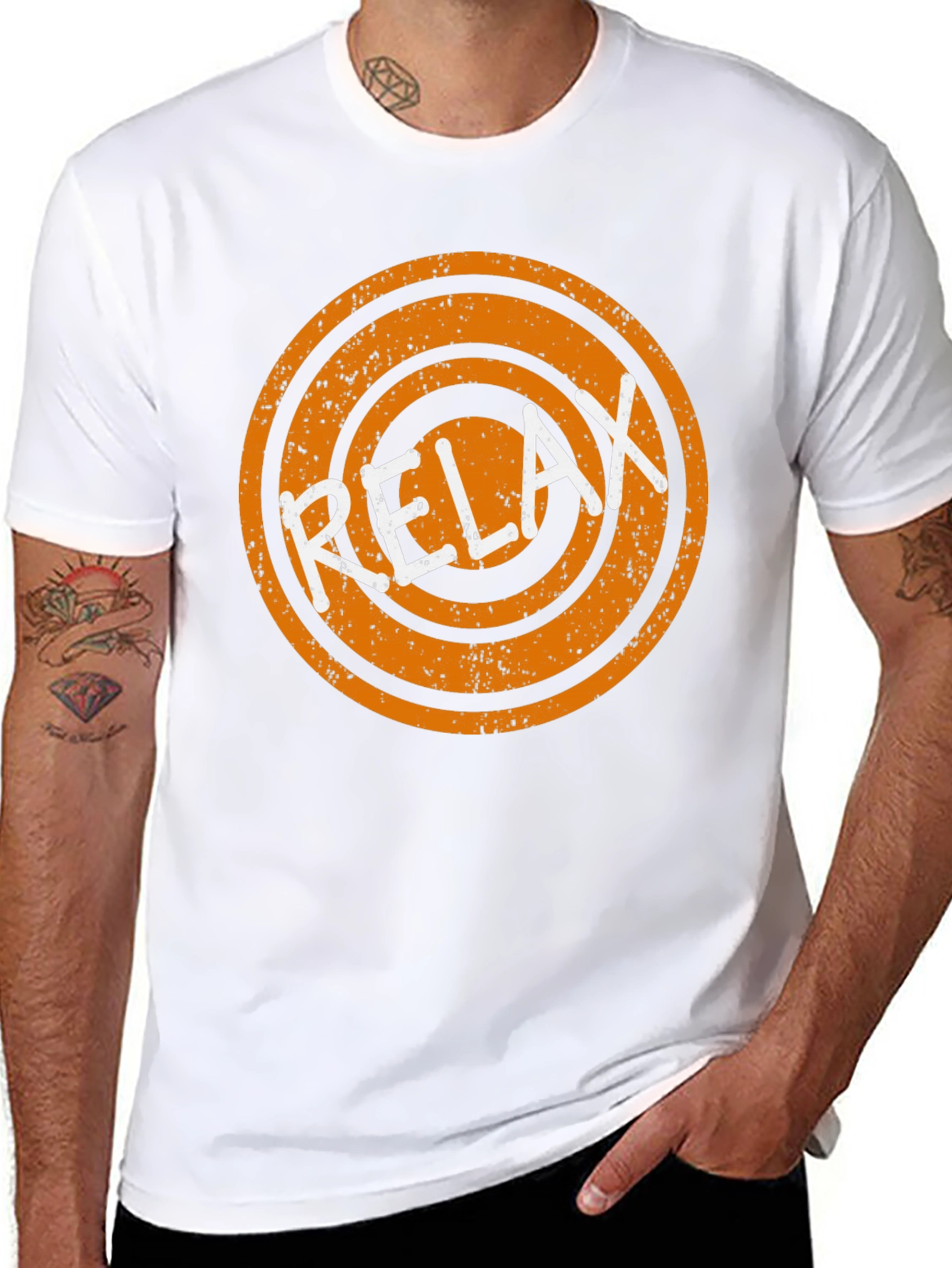 Relax Graphic Tee - Cool & Comfortable
