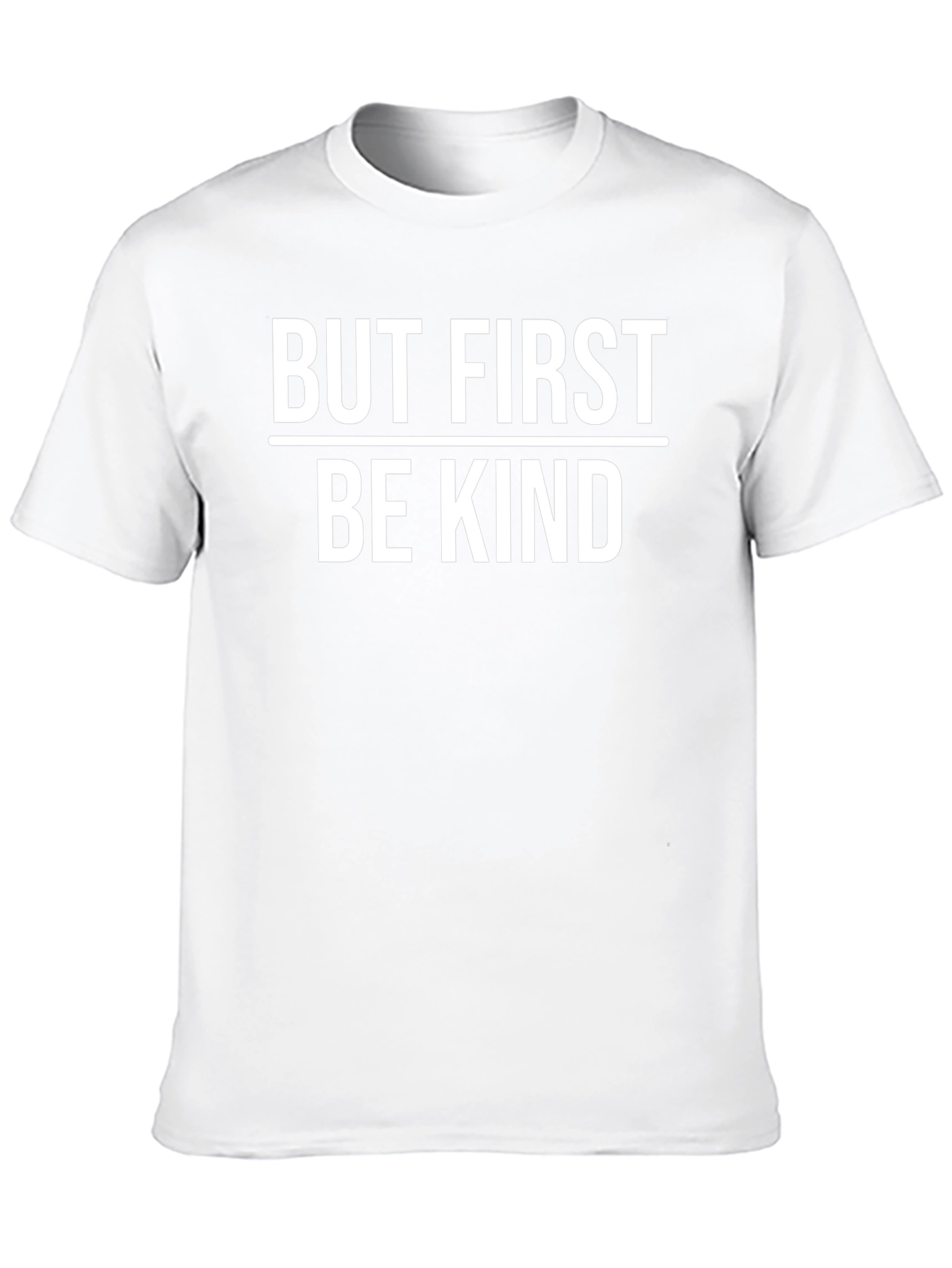But First Be Kind Graphic Tee - Black