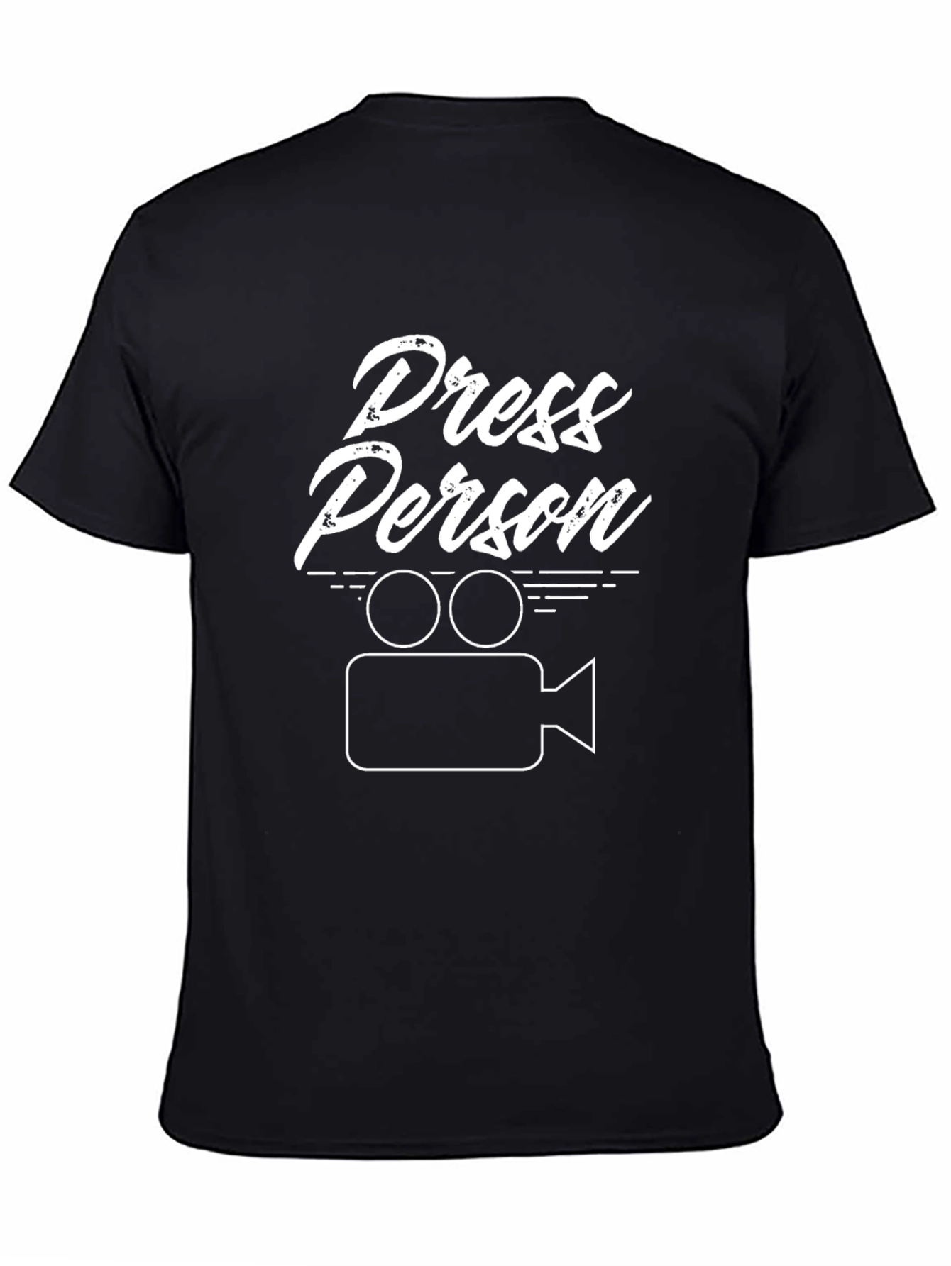 Press Person T-Shirt: Film Crew Tee