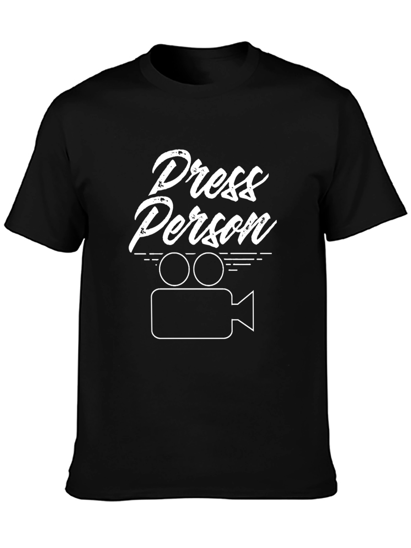 Press Person T-Shirt: Film Crew Tee