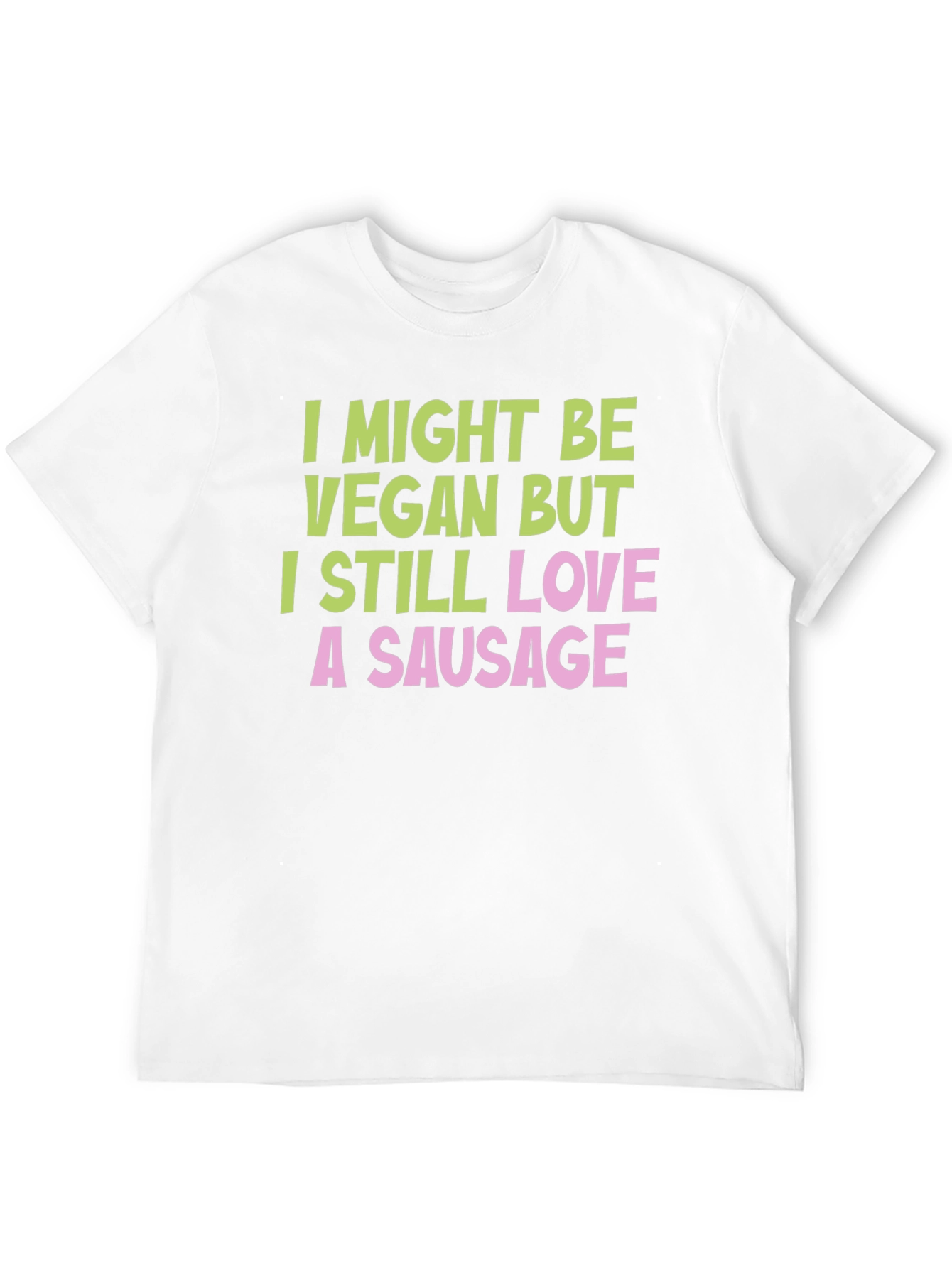 Funny Vegan Sausage T-Shirt