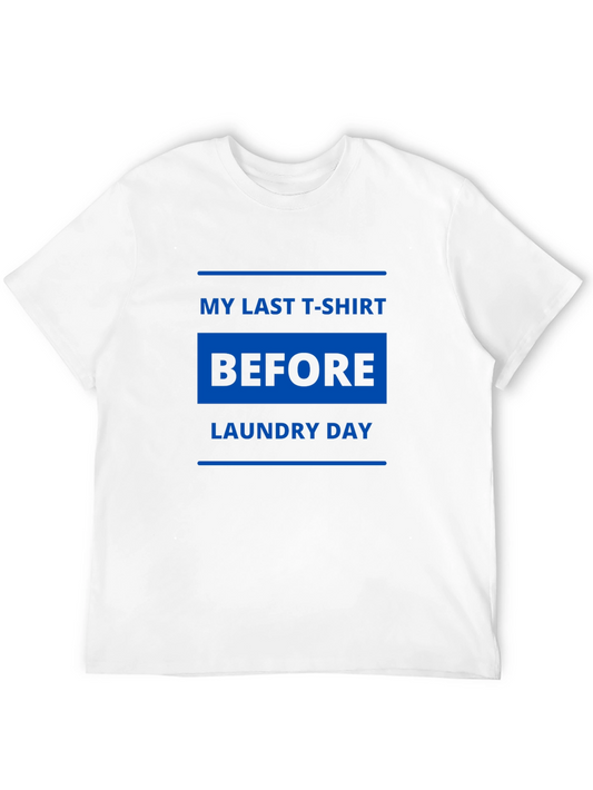 Laundry Day T-Shirt Funny Black Tee