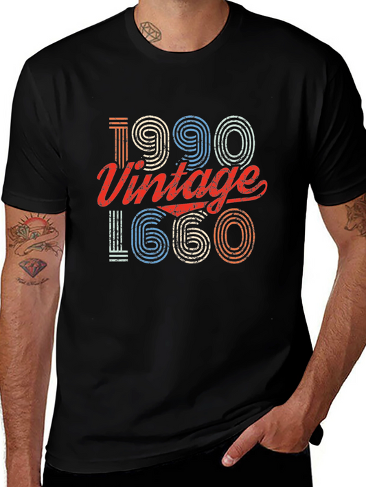 Vintage 1990 T-Shirt Retro Birthday Tee