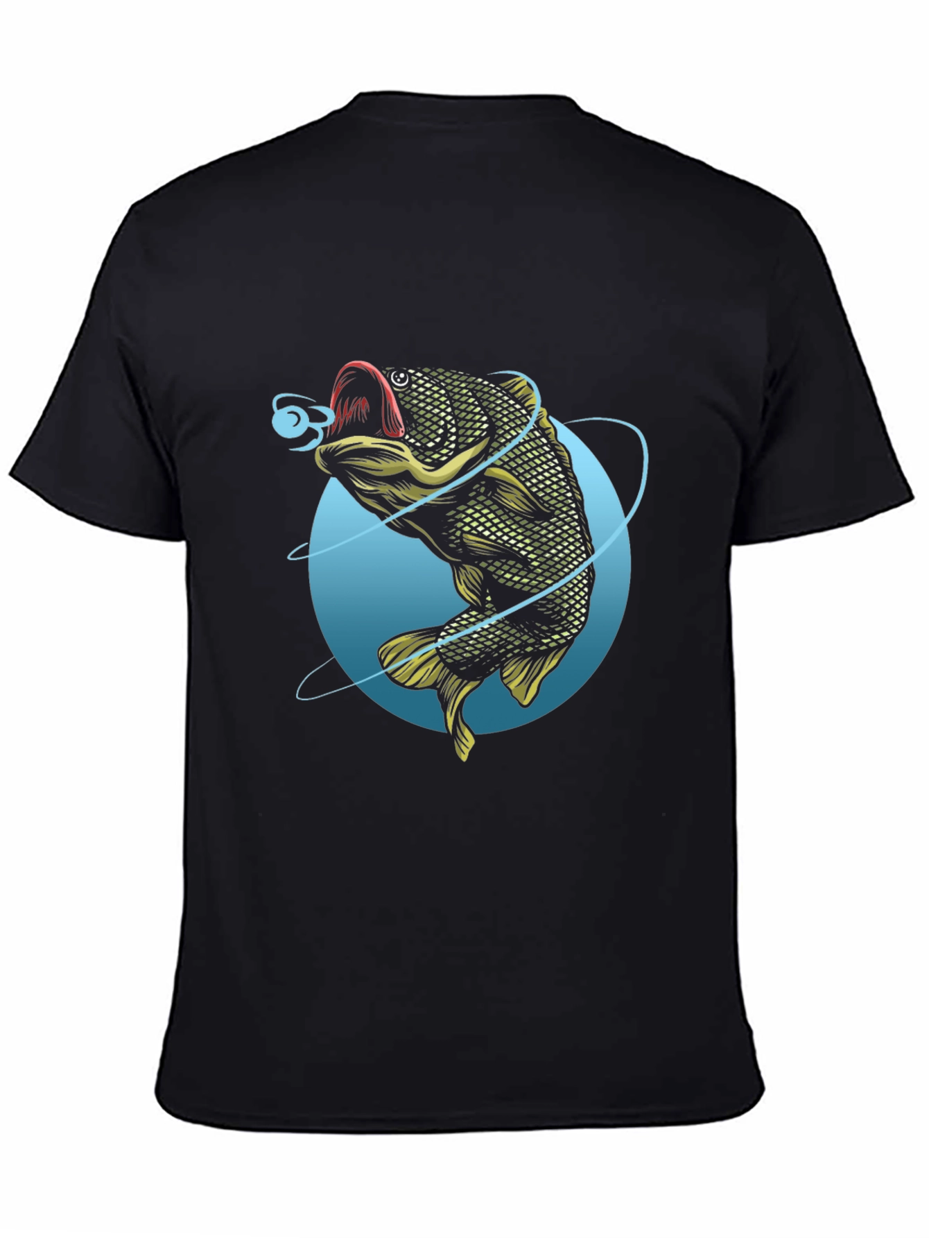 Fishing T-Shirt - Bass Graphic Tee