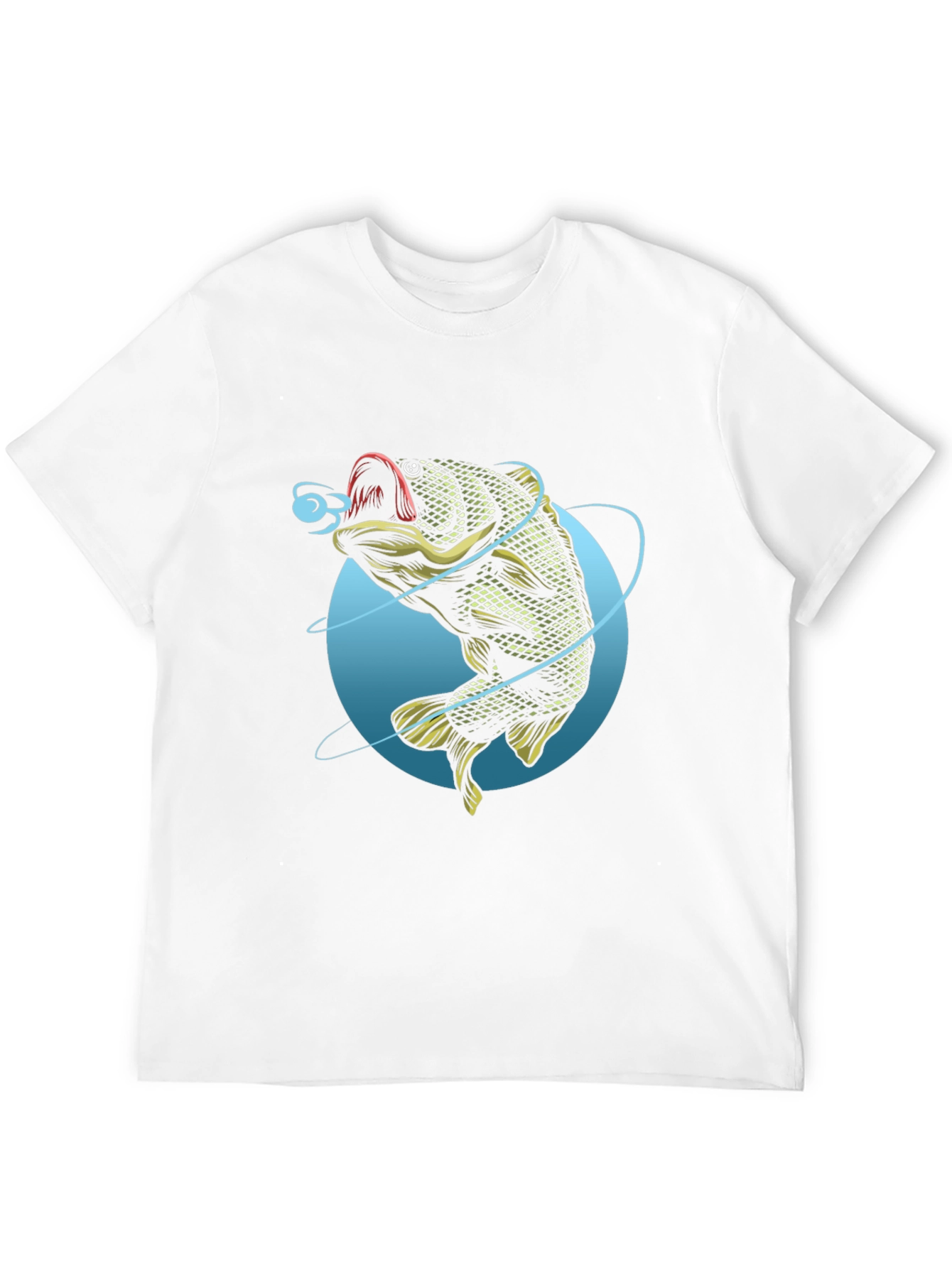 Fishing T-Shirt - Bass Graphic Tee