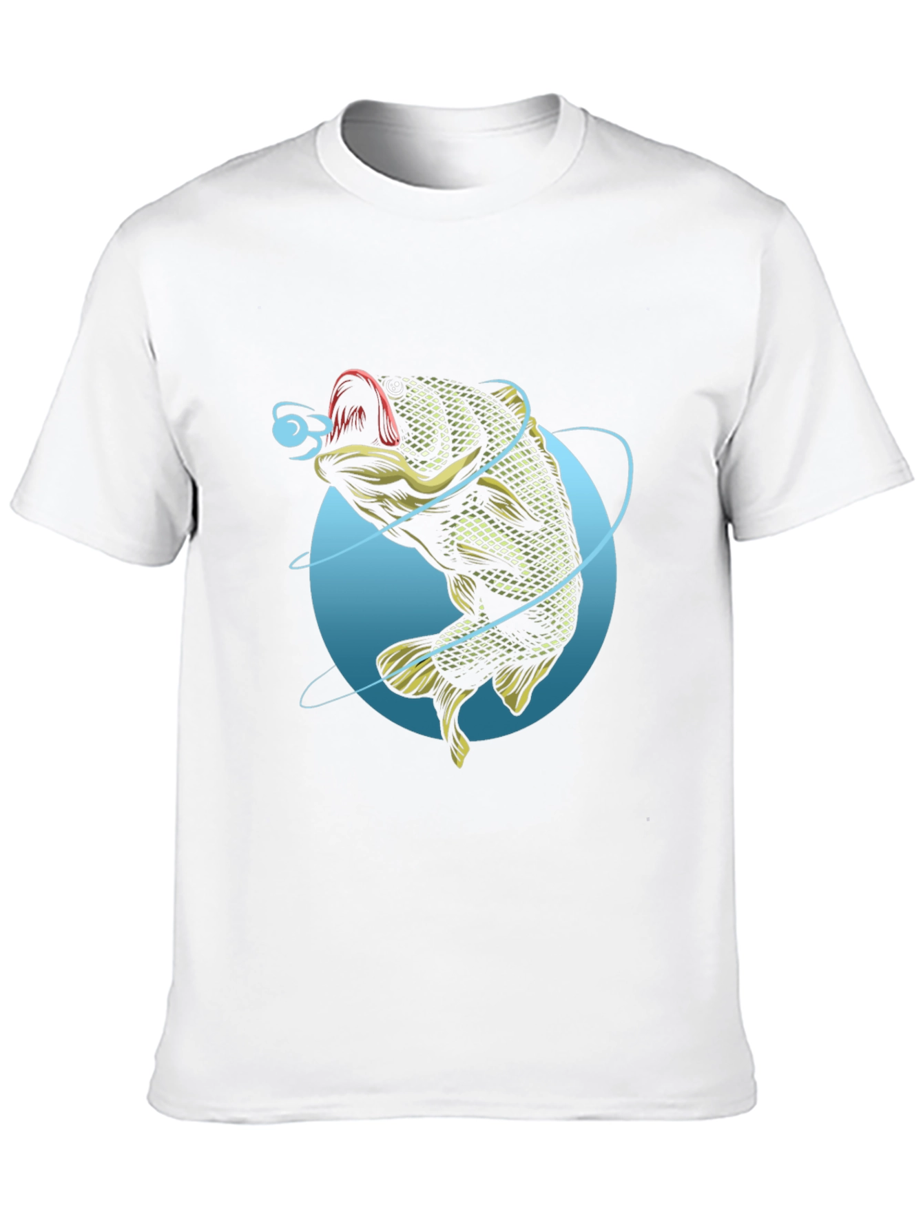 Fishing T-Shirt - Bass Graphic Tee