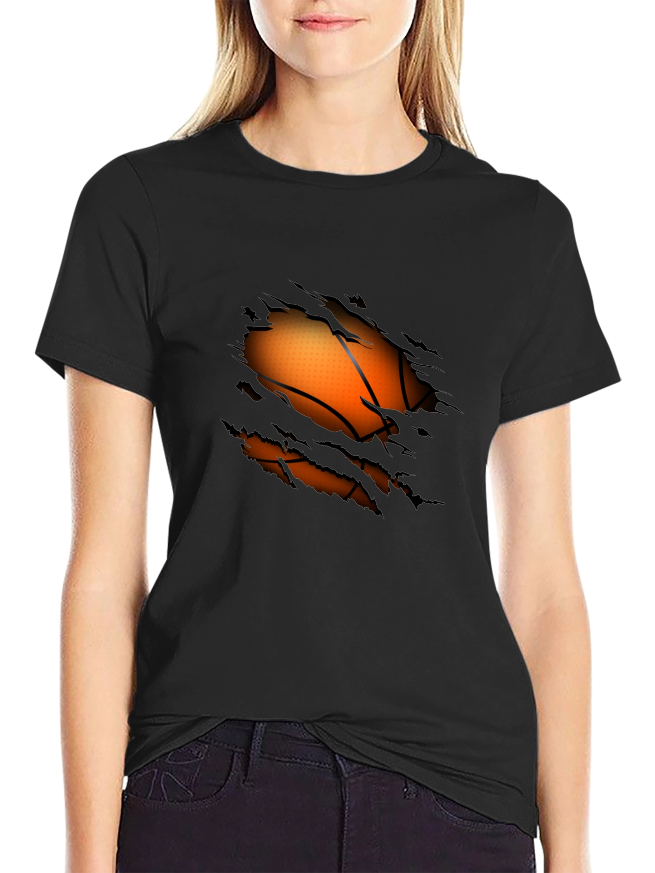 Mens Basketball Rip T-Shirt