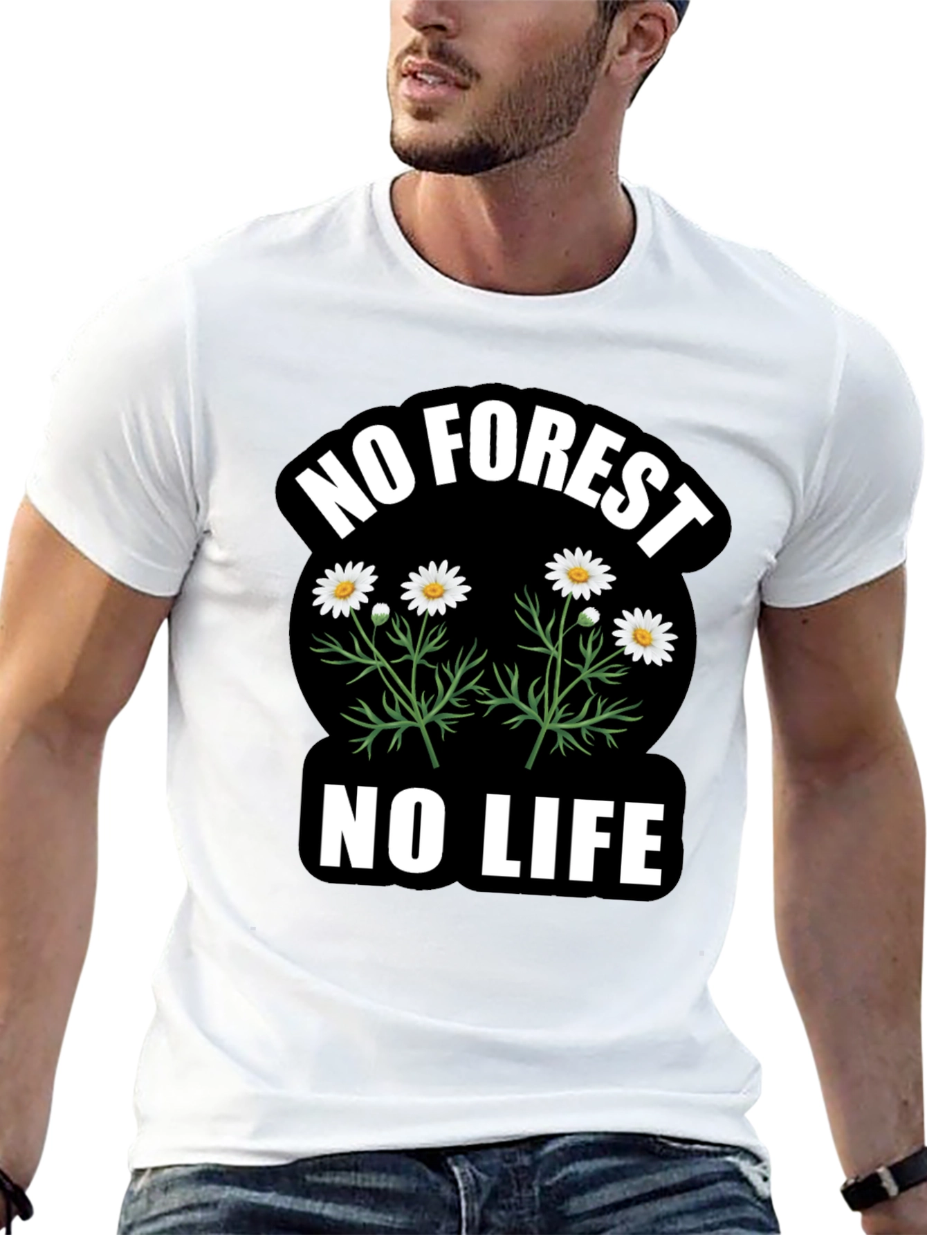 No Forest No Life Graphic T-Shirt