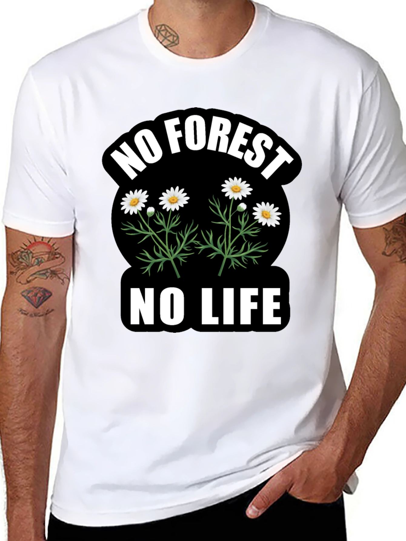No Forest No Life Graphic T-Shirt