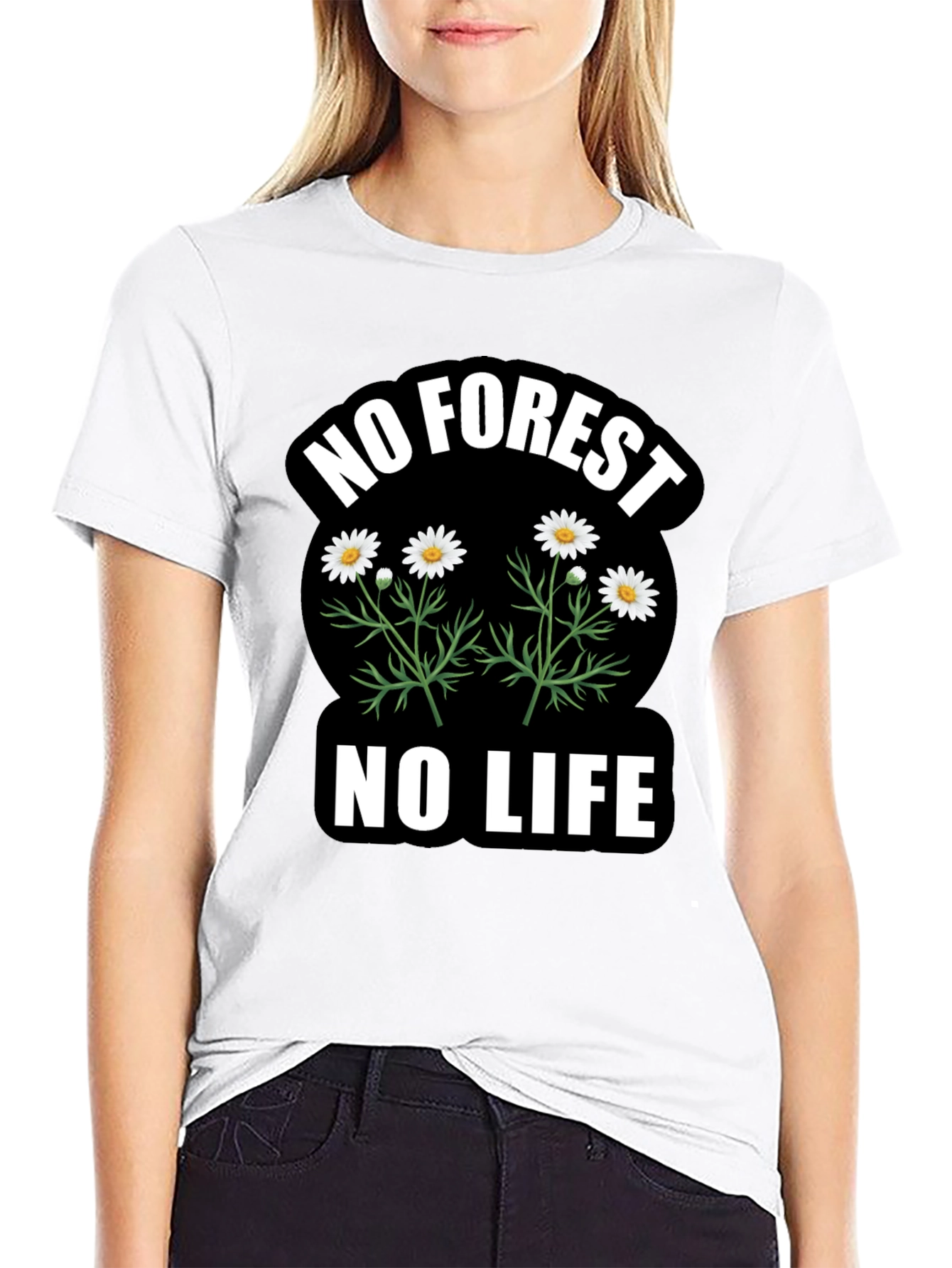 No Forest No Life Graphic T-Shirt