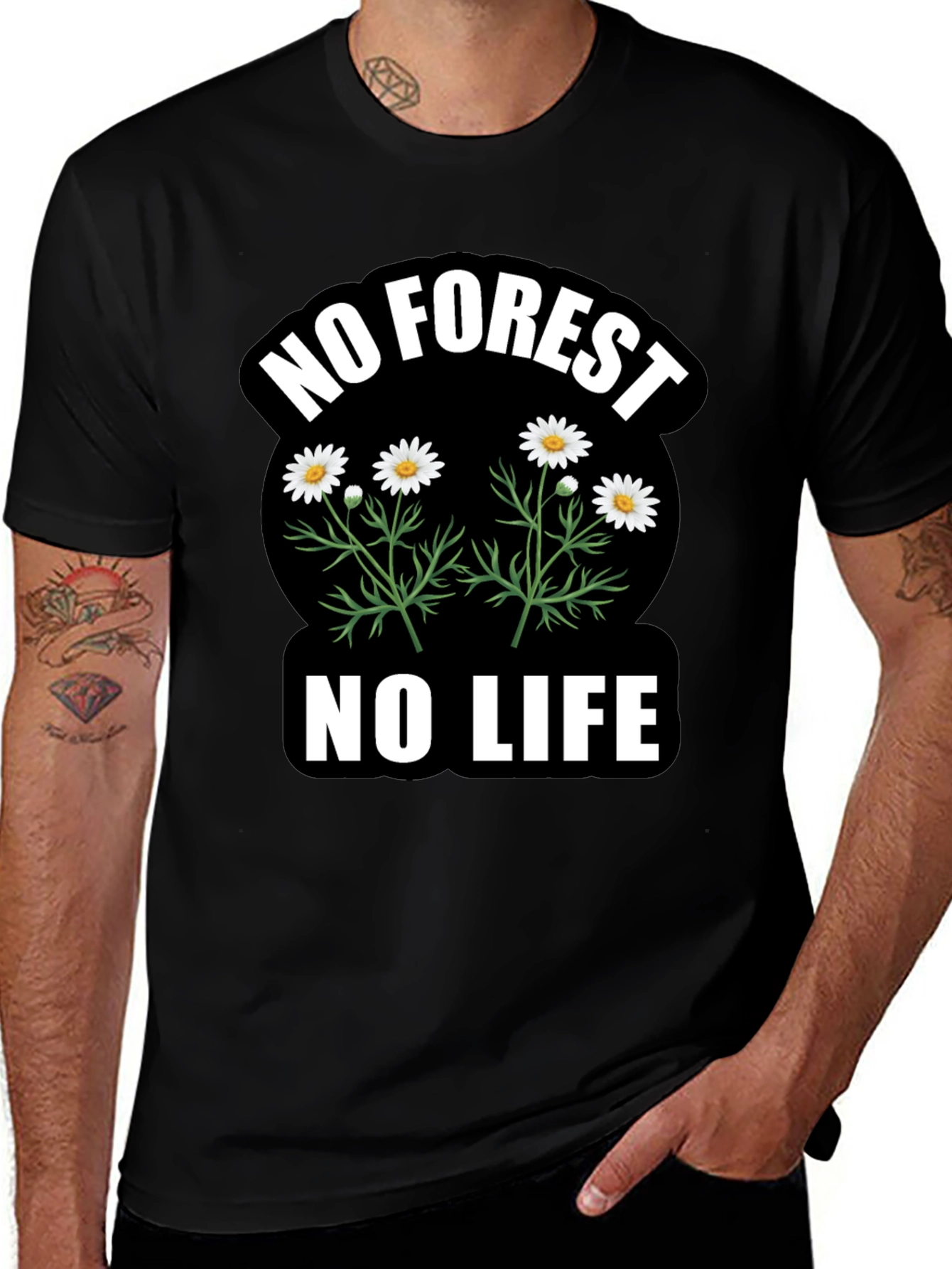No Forest No Life Graphic T-Shirt