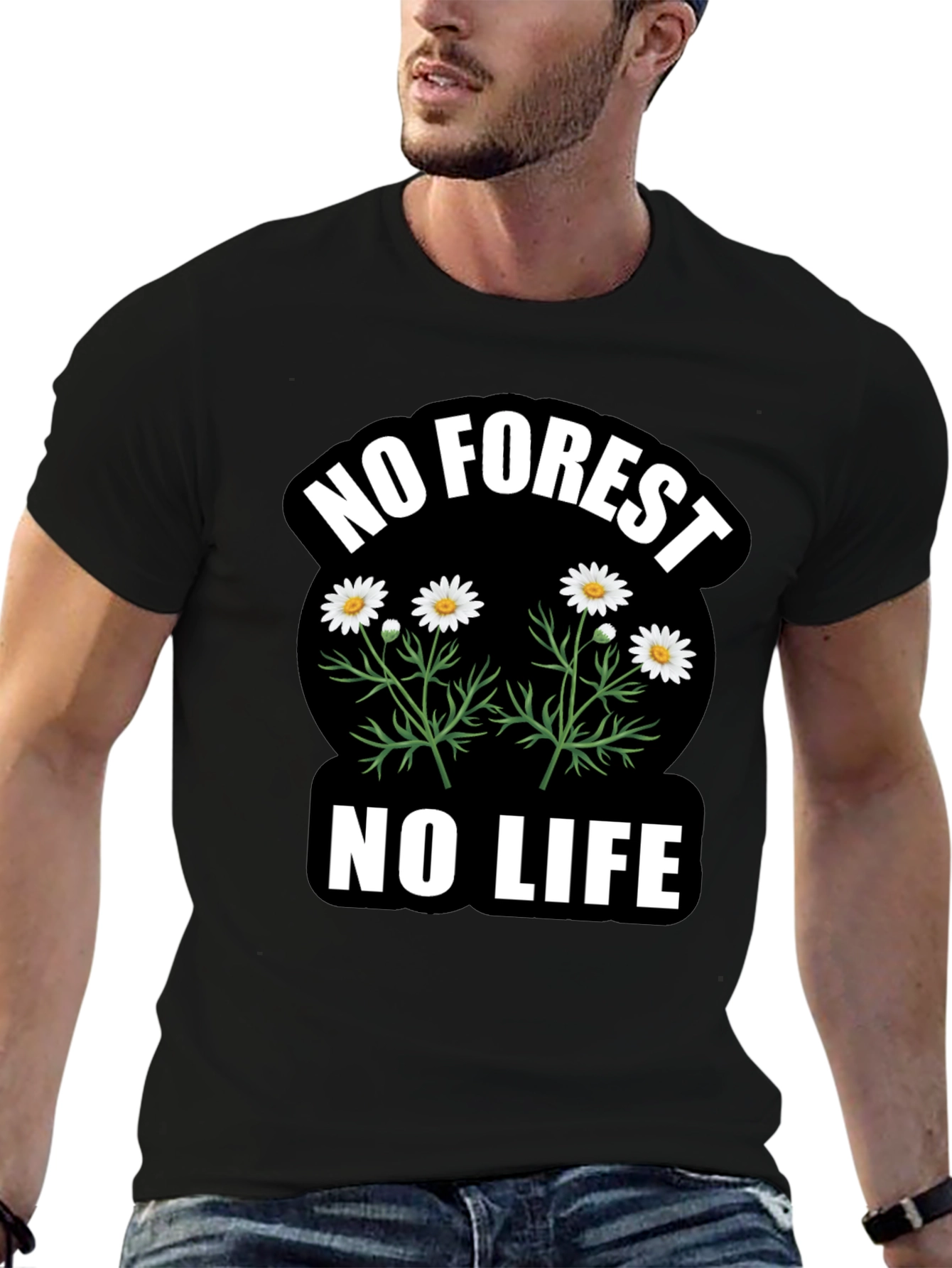 No Forest No Life Graphic T-Shirt
