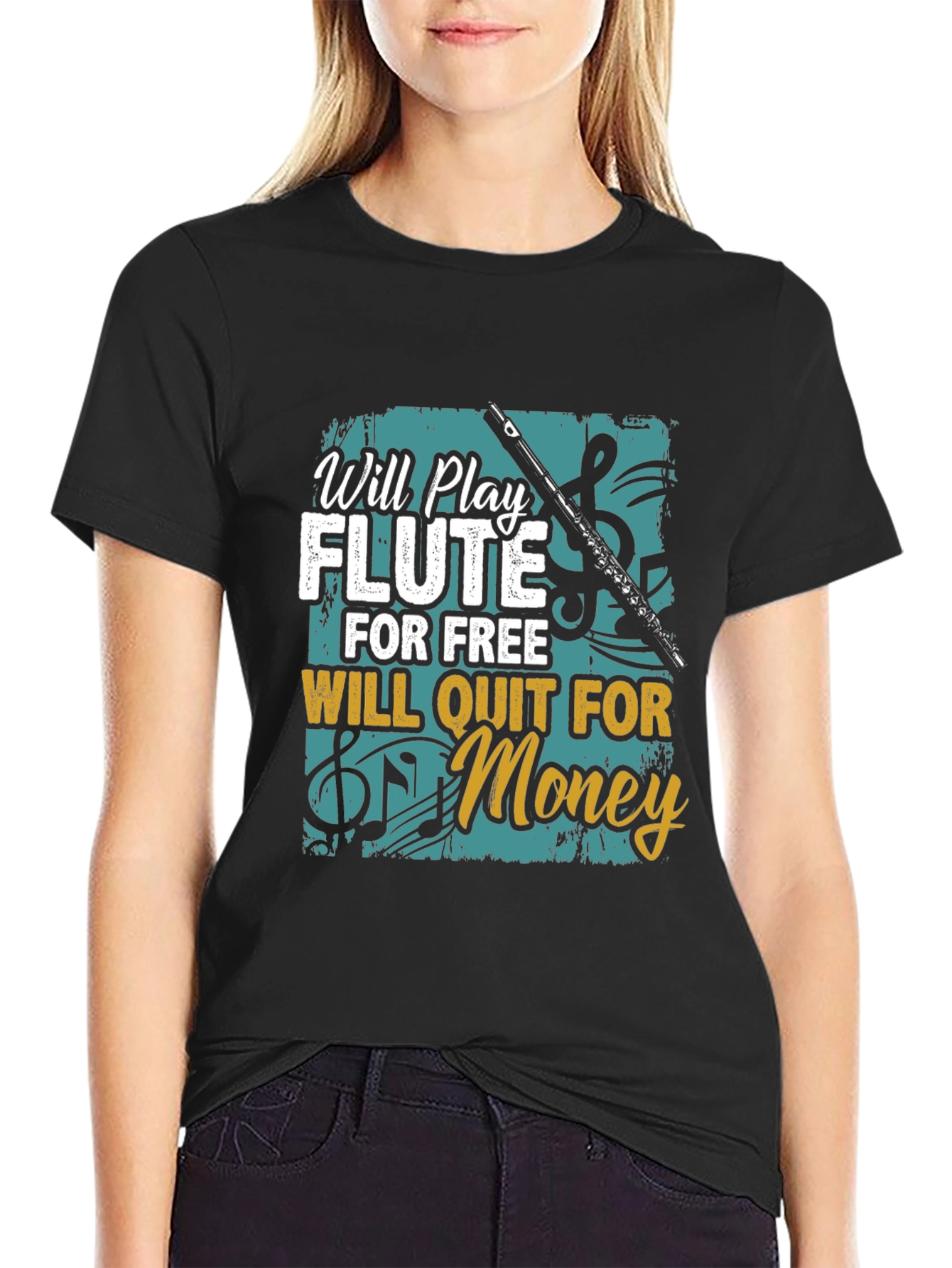 Will Play Flute for Free T-Shirt