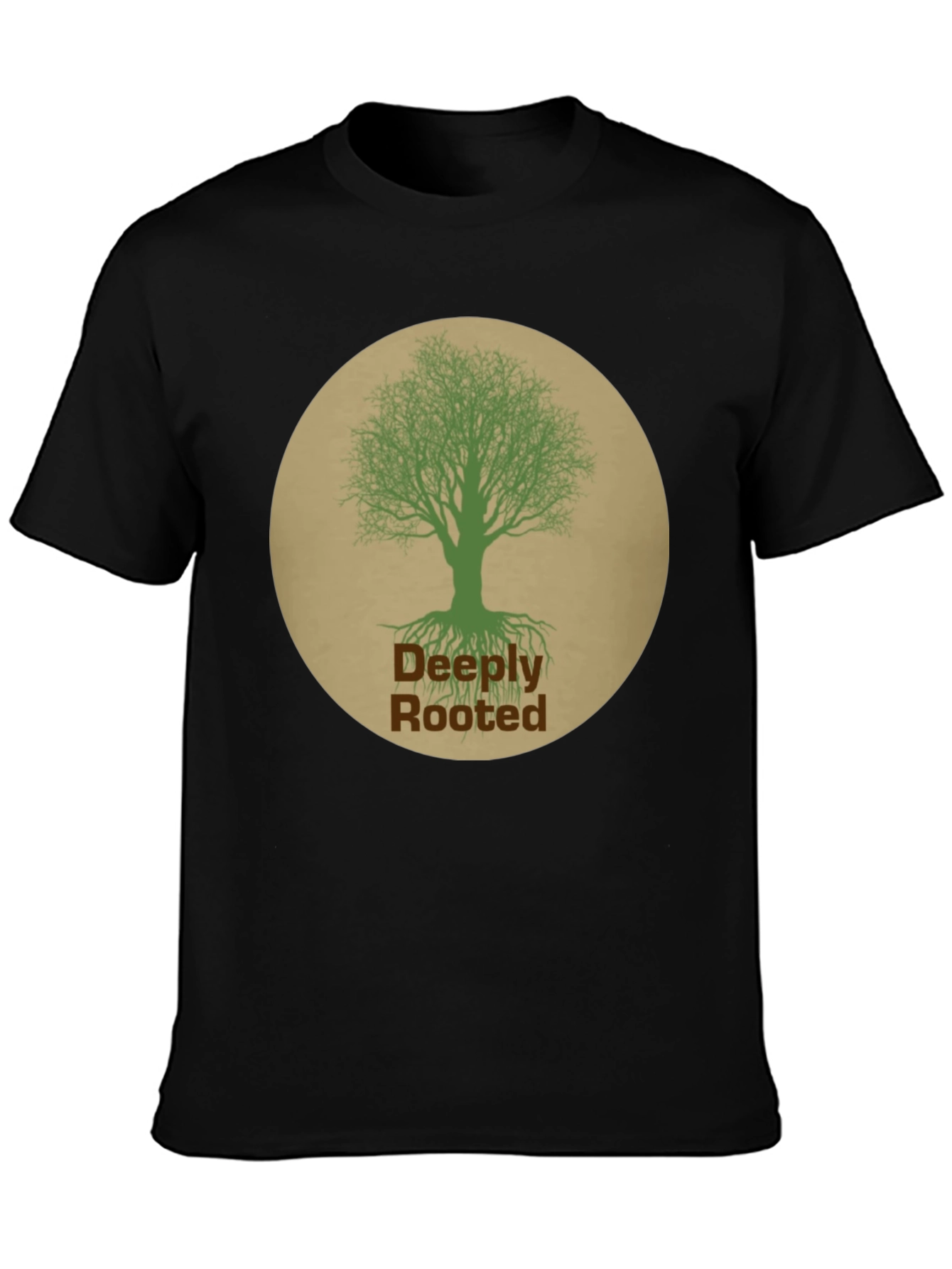 Deeply Rooted Tree Graphic T-Shirt