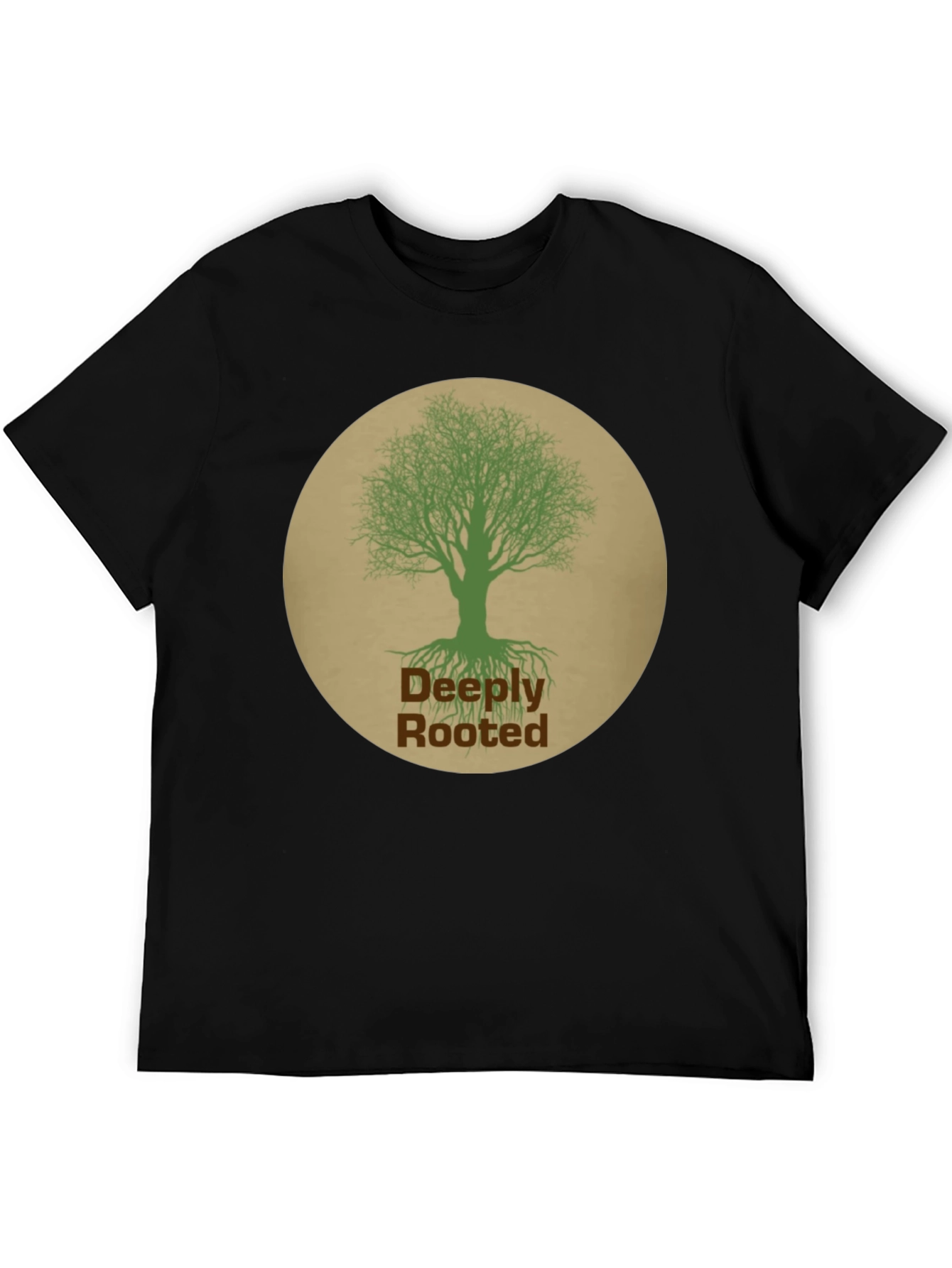 Deeply Rooted Tree Graphic T-Shirt