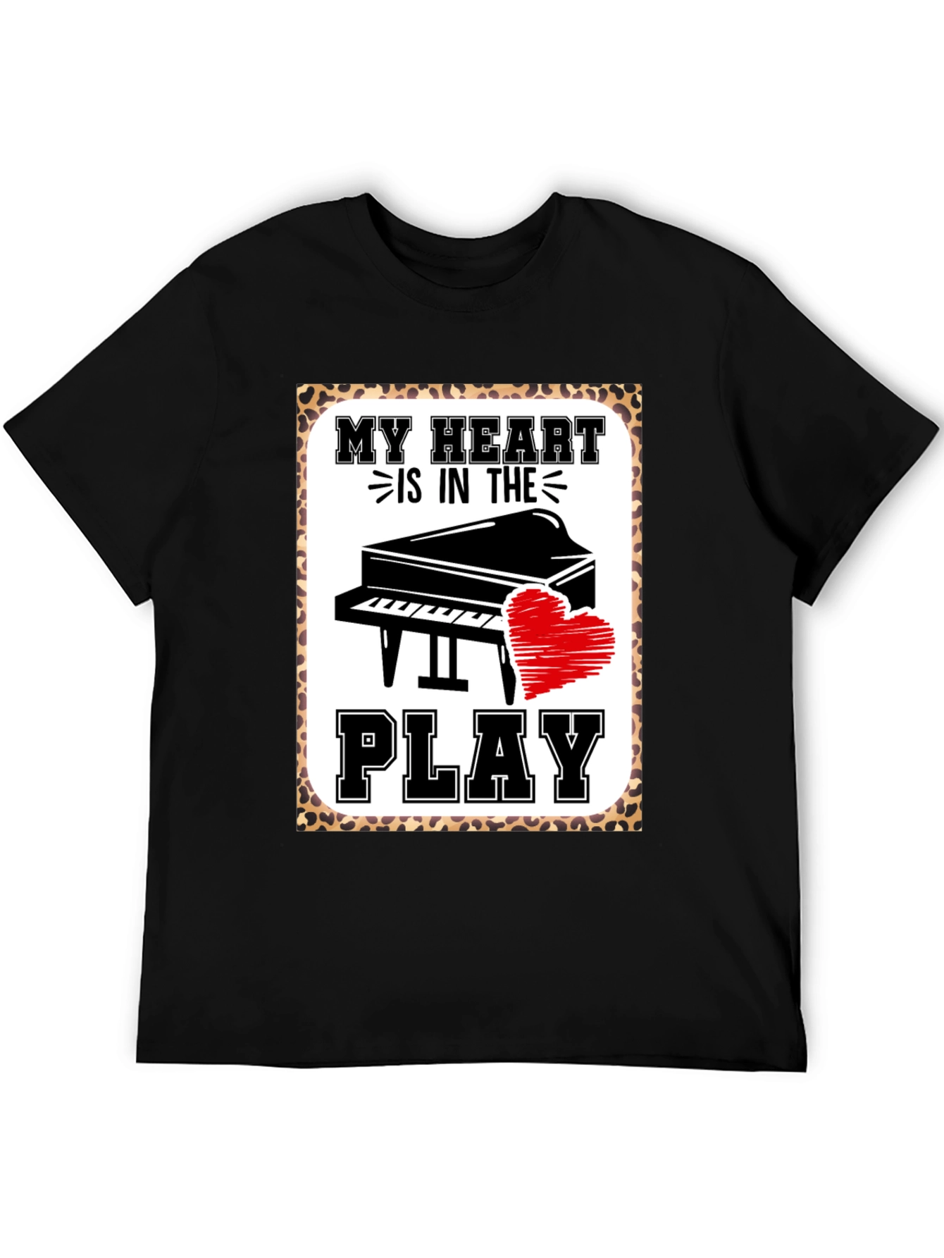 My Heart Is In The Piano Play T-Shirt