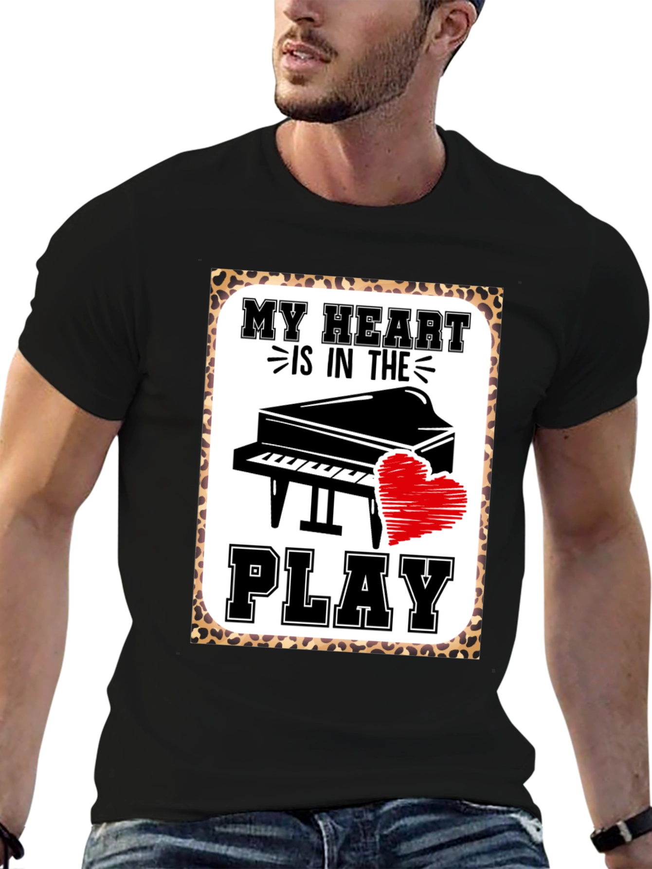 My Heart Is In The Piano Play T-Shirt