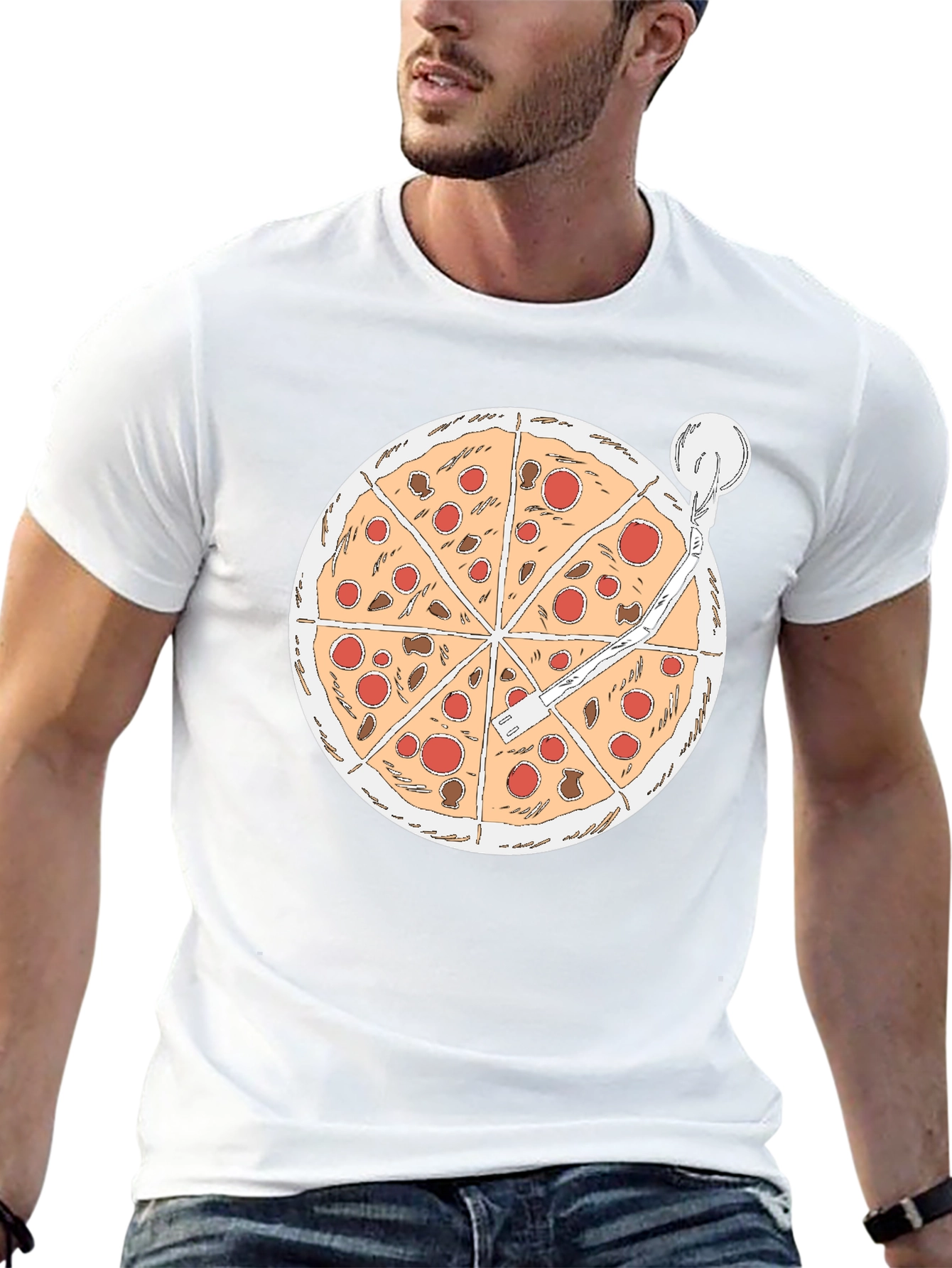 Pizza Turntable Graphic Tee