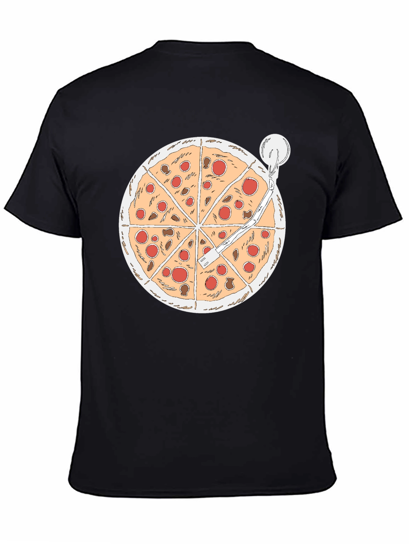 Pizza Turntable Graphic Tee
