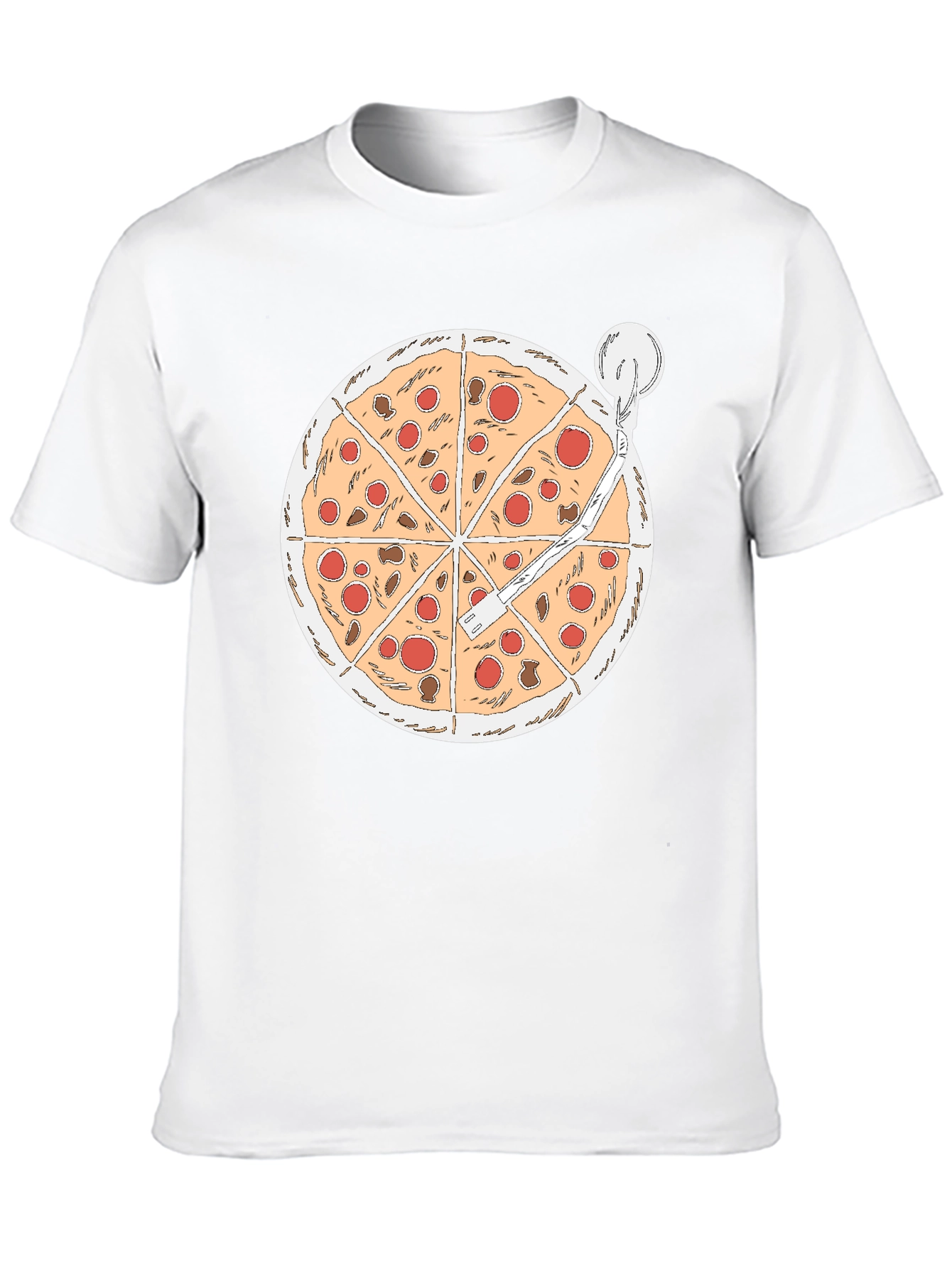 Pizza Turntable Graphic Tee