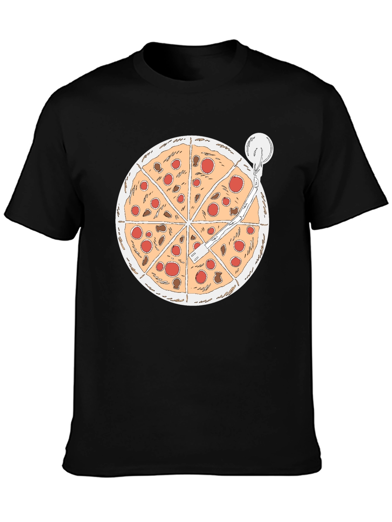 Pizza Turntable Graphic Tee