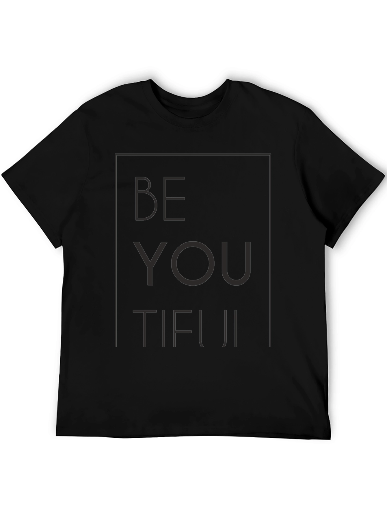 Black Be You Tiful Graphic Tee