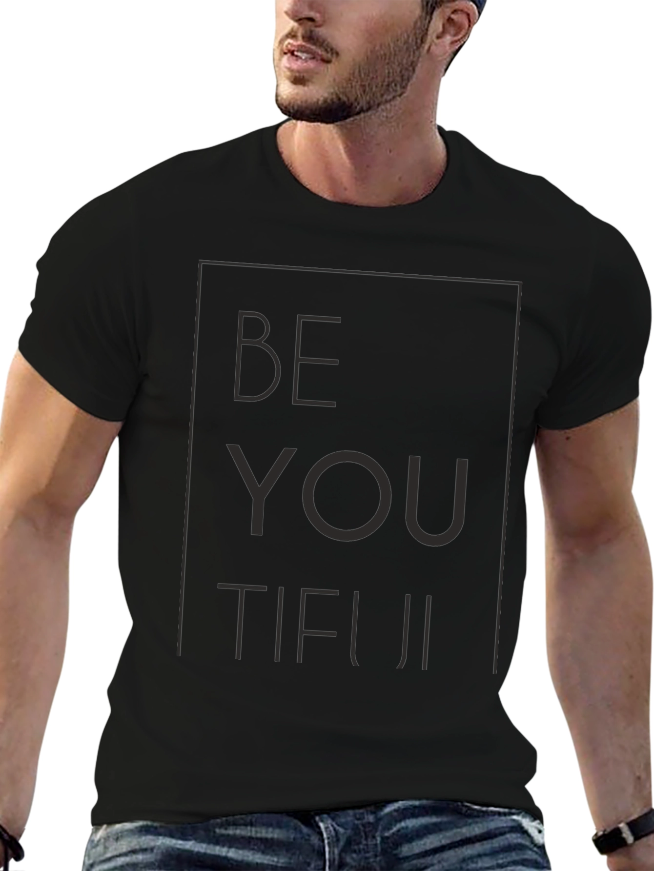 Black Be You Tiful Graphic Tee