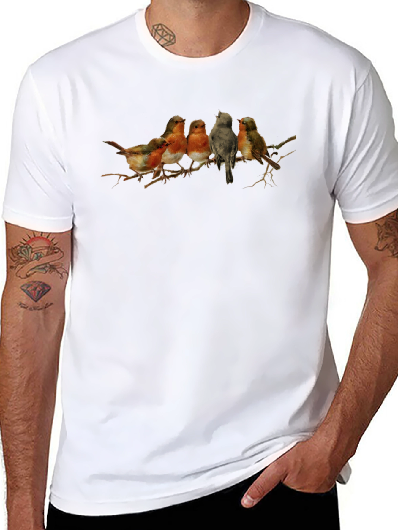 Birds on a Branch Graphic Tee