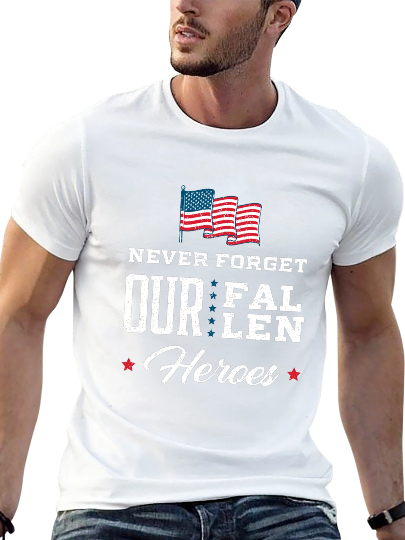 Never Forget Our Fallen Heroes T-Shirt