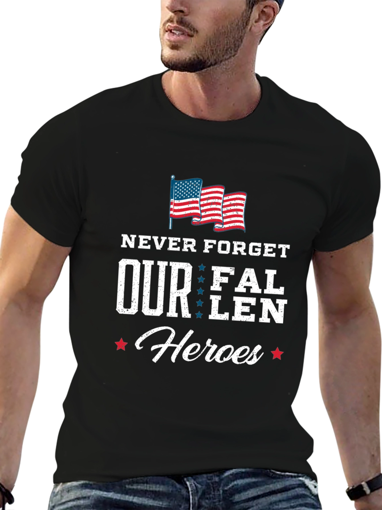 Never Forget Our Fallen Heroes T-Shirt