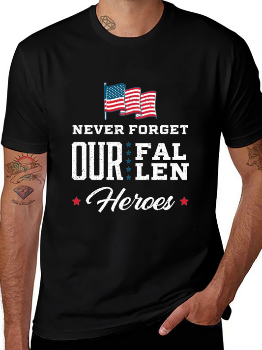 Never Forget Our Fallen Heroes T-Shirt