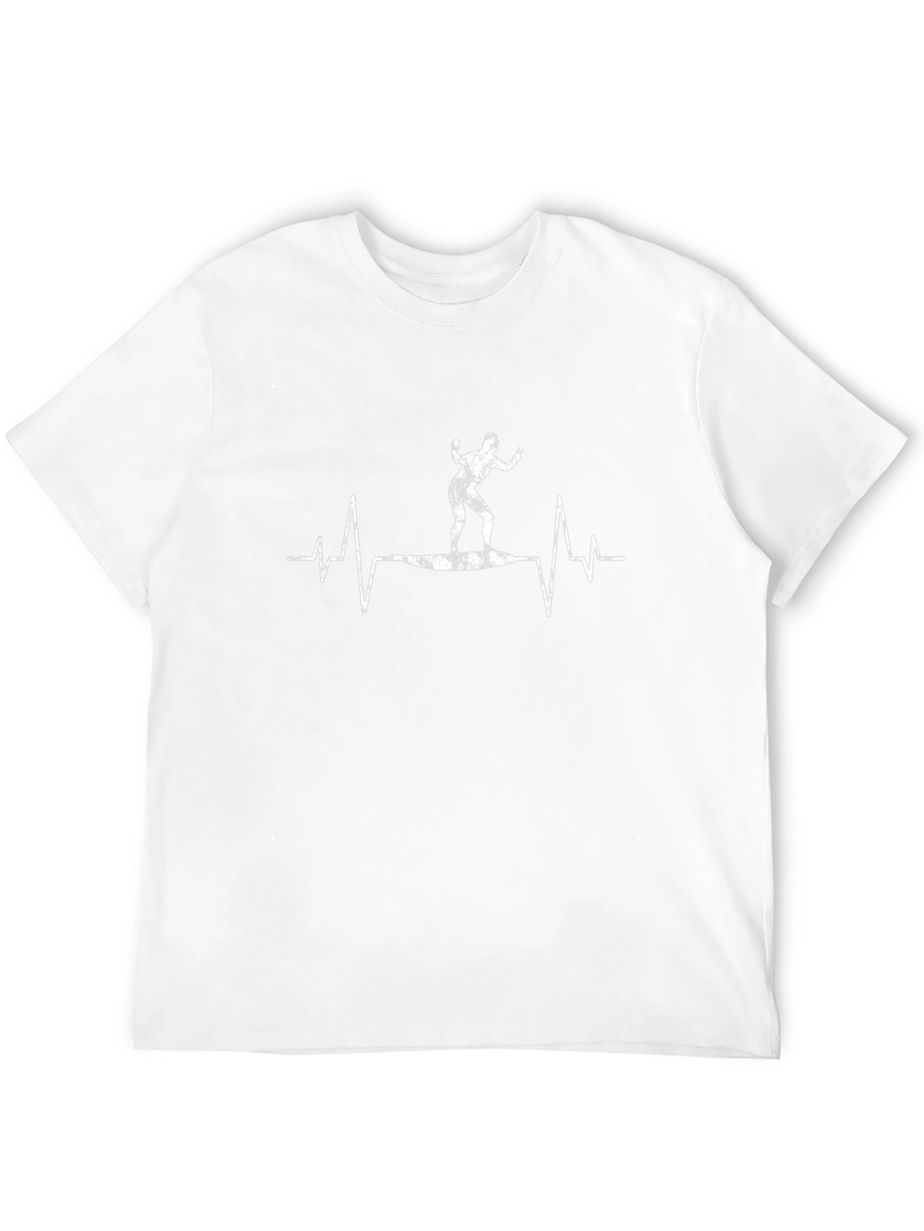 Surfing Heartbeat T-Shirt - Ride the Wave of Life!
