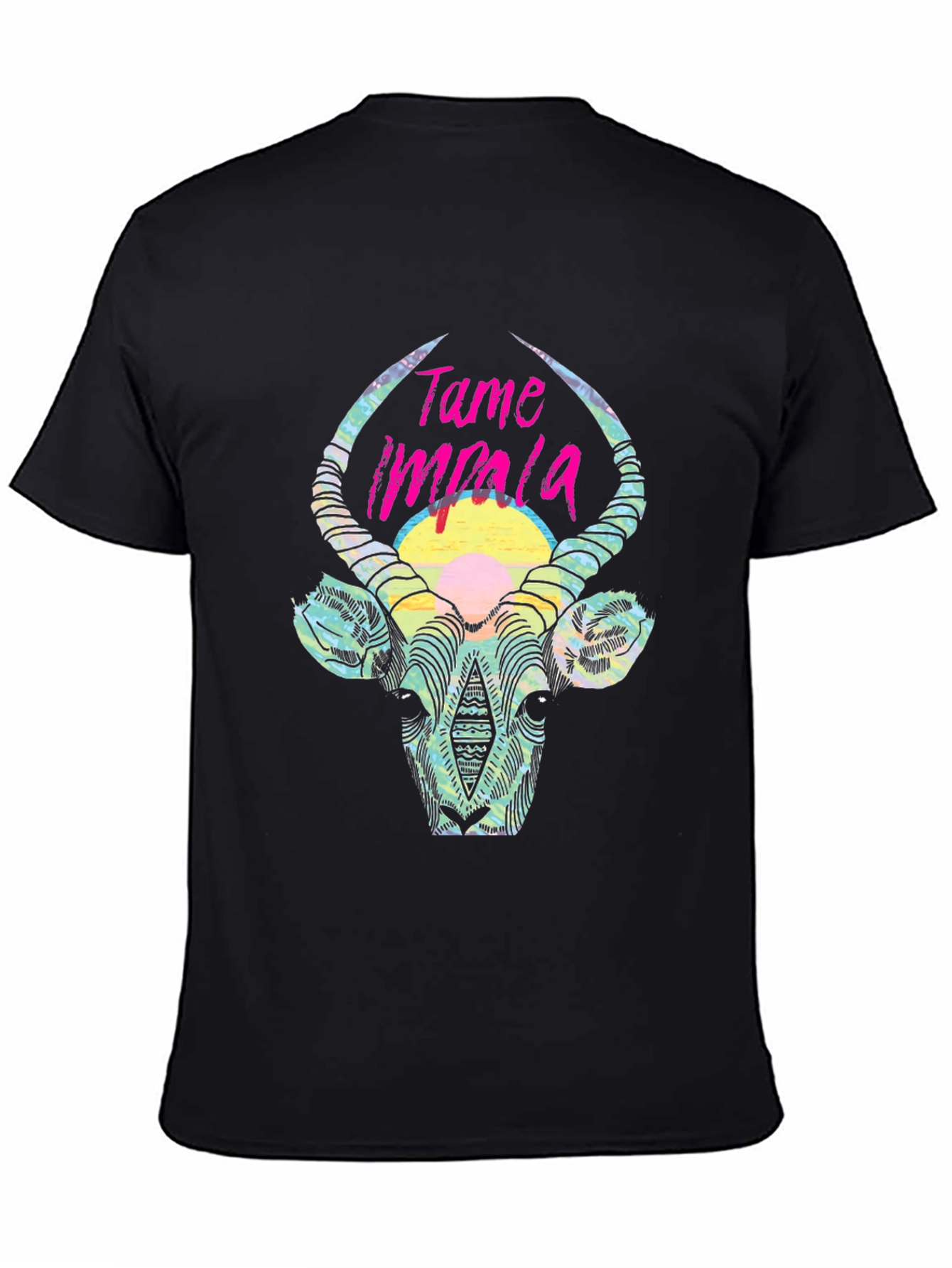 Tame Impala Graphic Tee - Artistic Animal Print