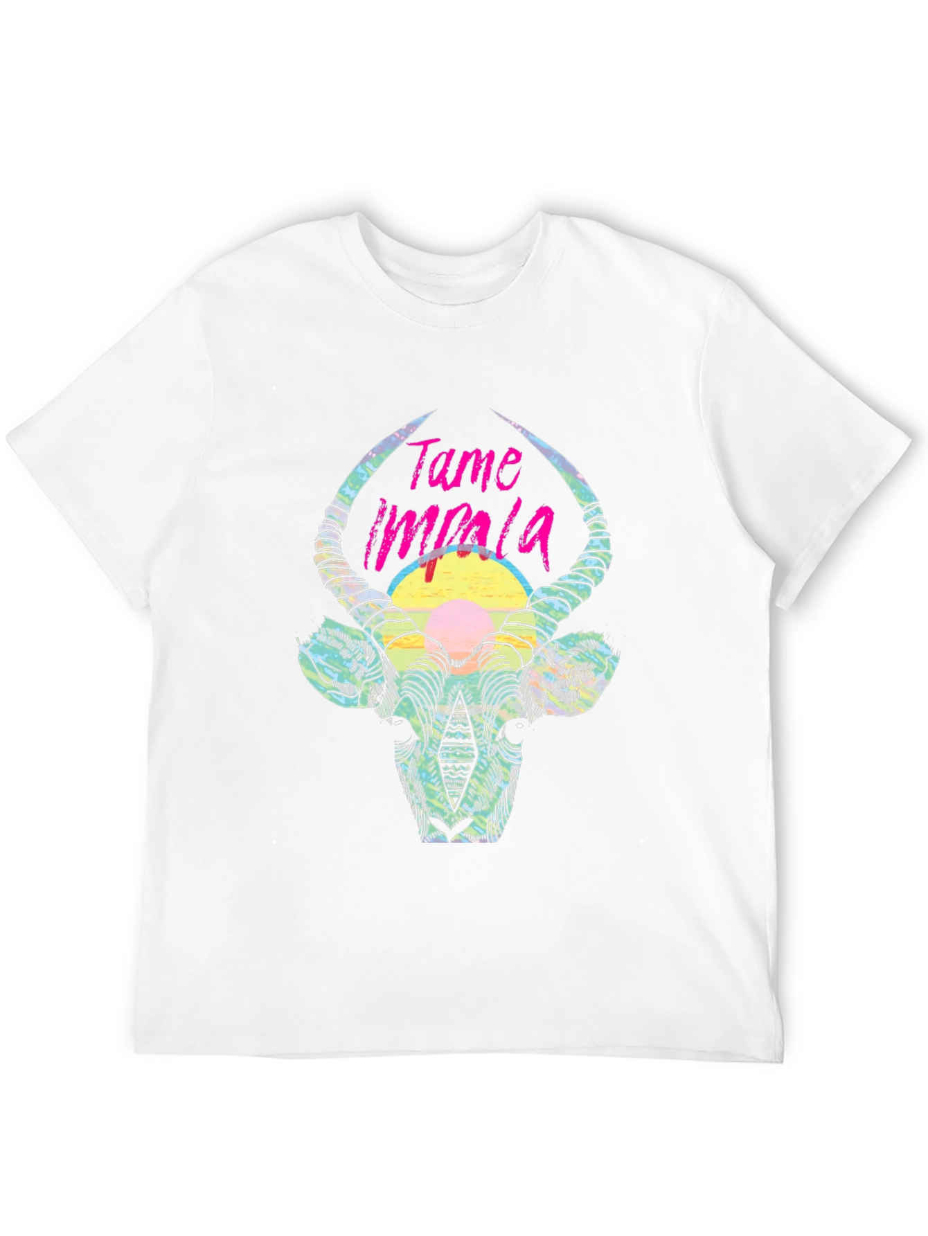 Tame Impala Graphic Tee - Artistic Animal Print