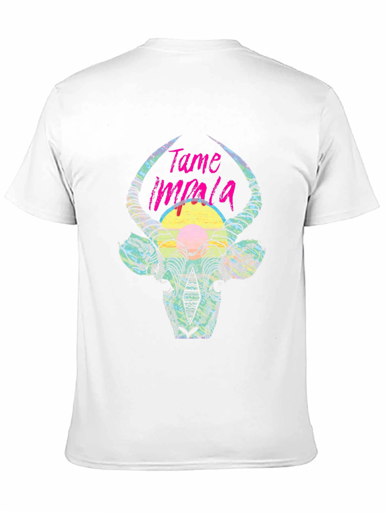 Tame Impala Graphic Tee - Artistic Animal Print