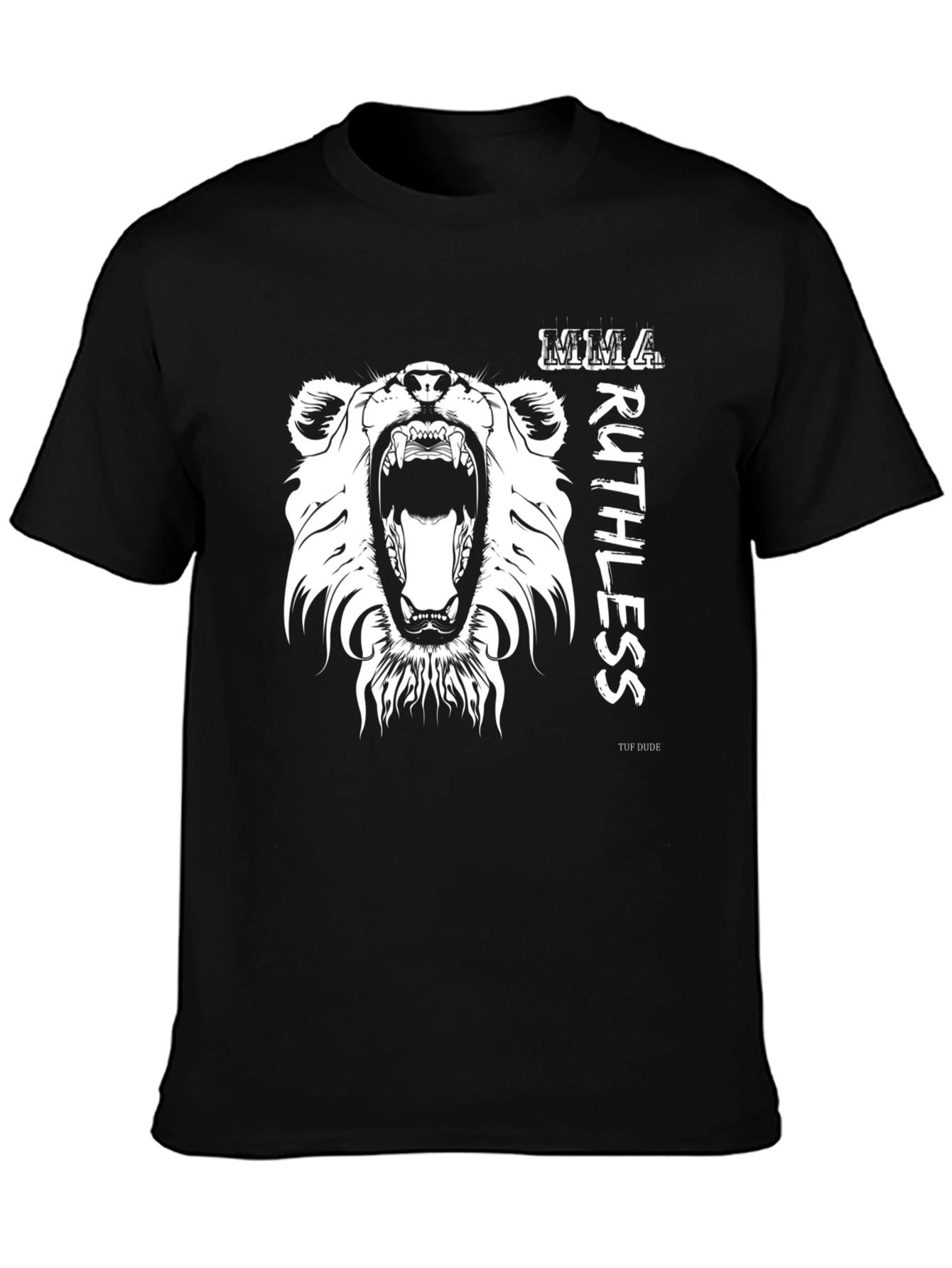 MMA Ruthless Graphic T-Shirt - Black