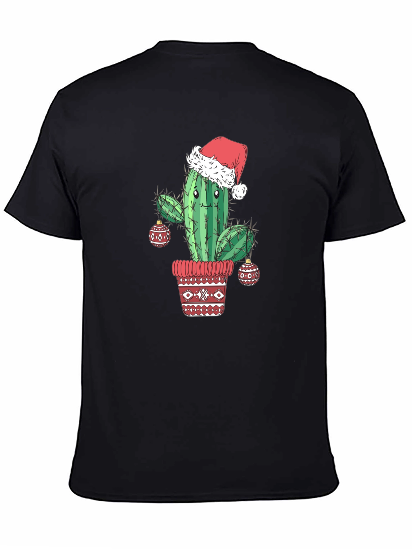 Festive Cactus Christmas T-Shirt