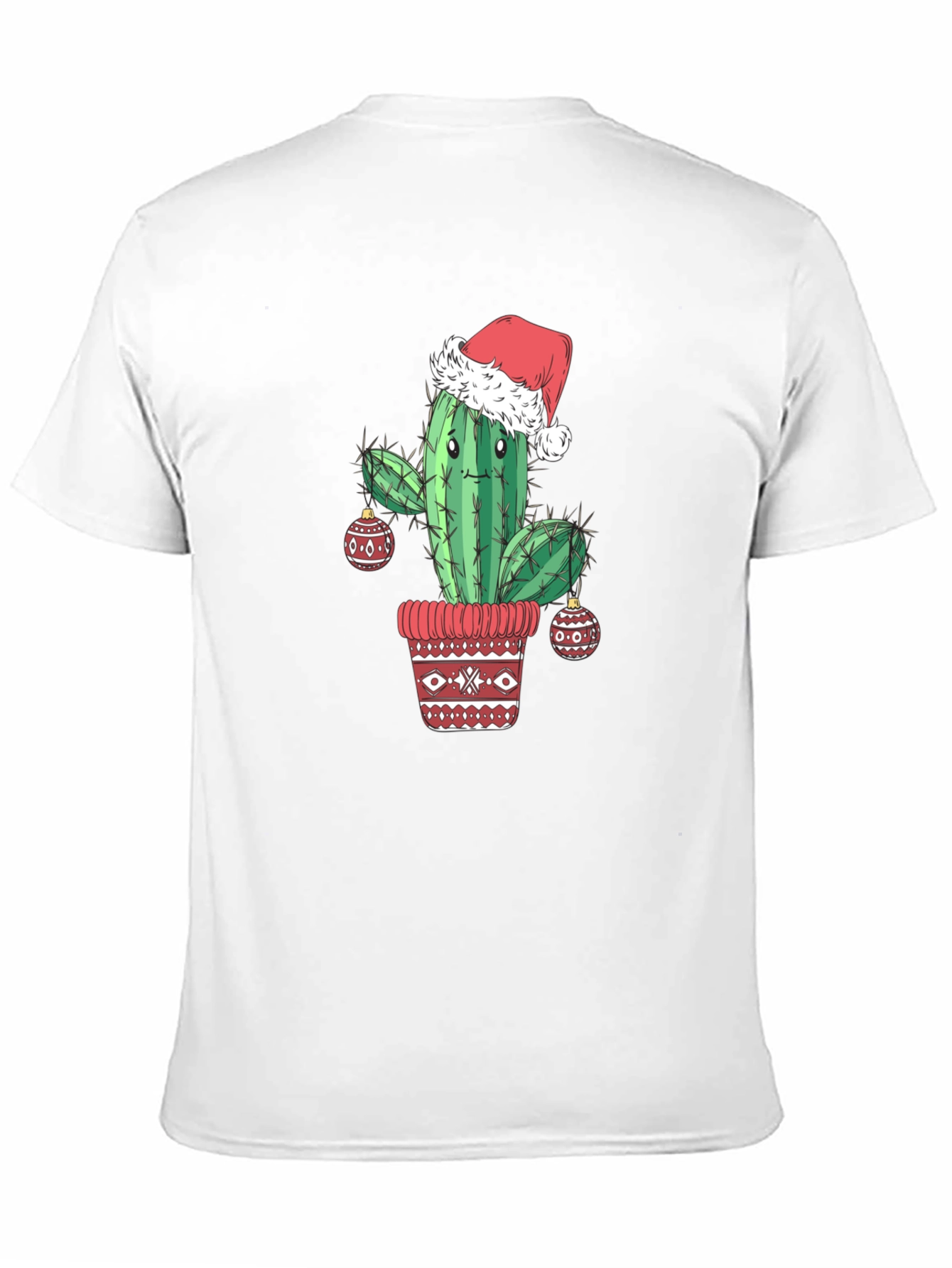 Festive Cactus Christmas T-Shirt