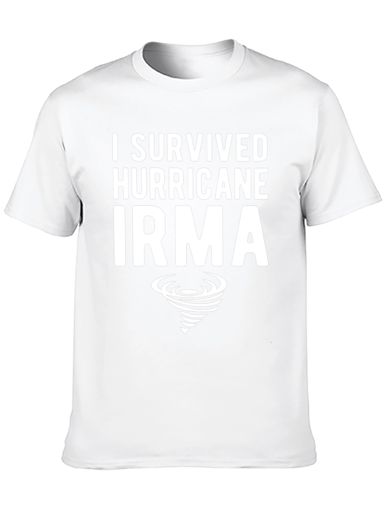I Survived Hurricane Irma Black Tee