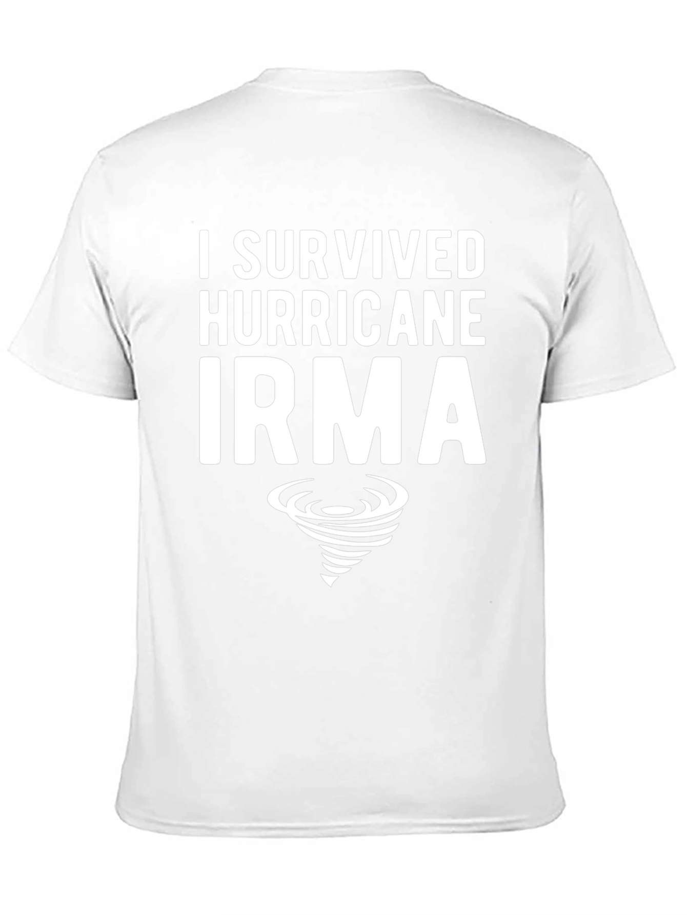 I Survived Hurricane Irma Black Tee