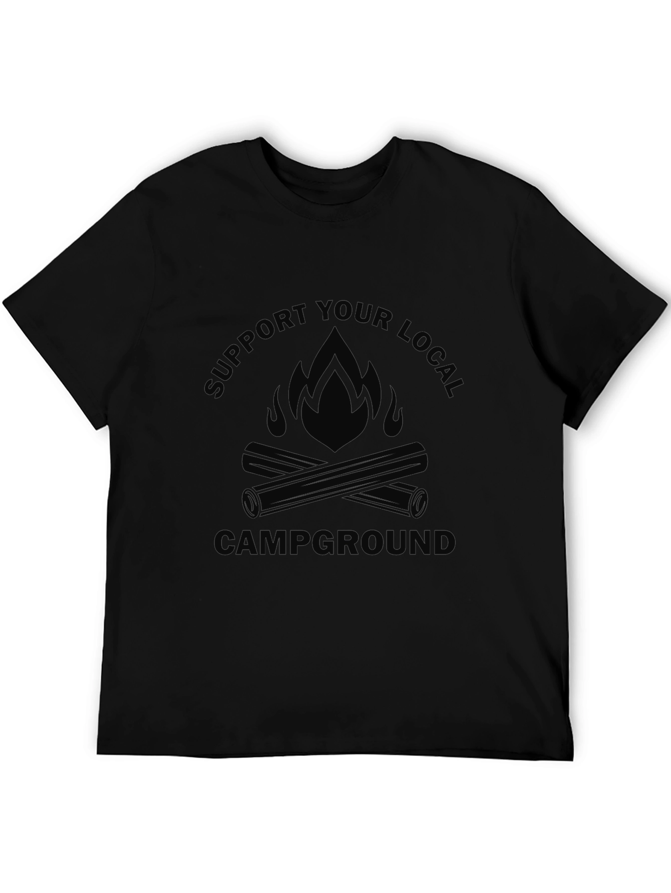 Support Your Local Campground Graphic Tee