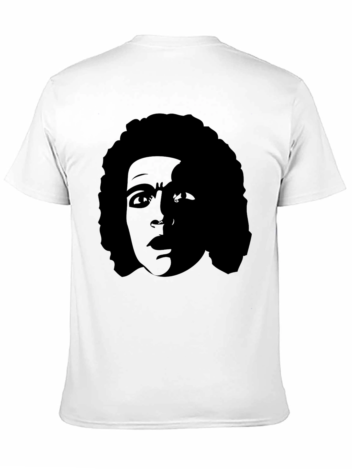 Retro Silhouette Tee - Classic Black Shirt