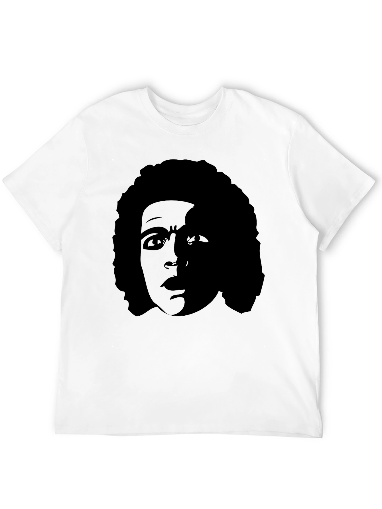 Retro Silhouette Tee - Classic Black Shirt
