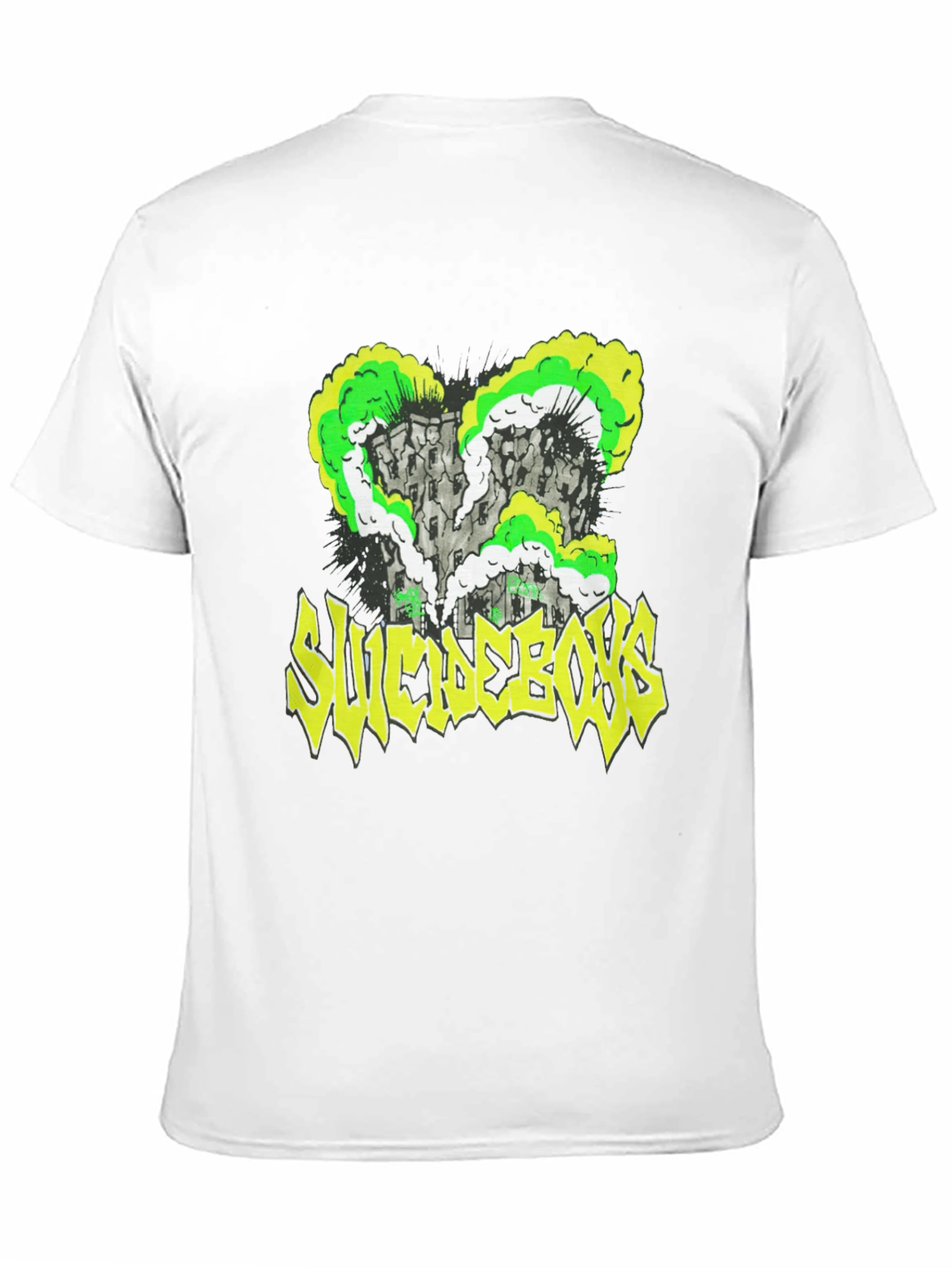 Suicideboys Graphic Print T-Shirt Black Cotton Tee