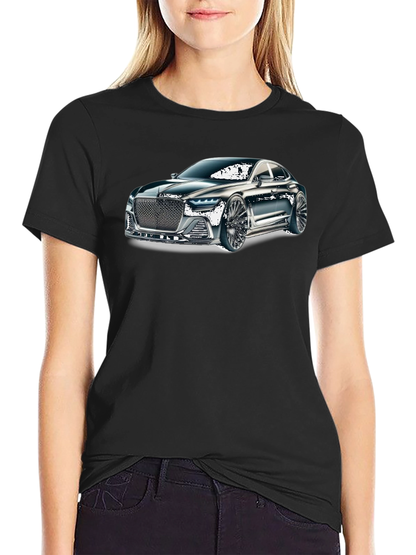 Sleek Car Graphic Tee