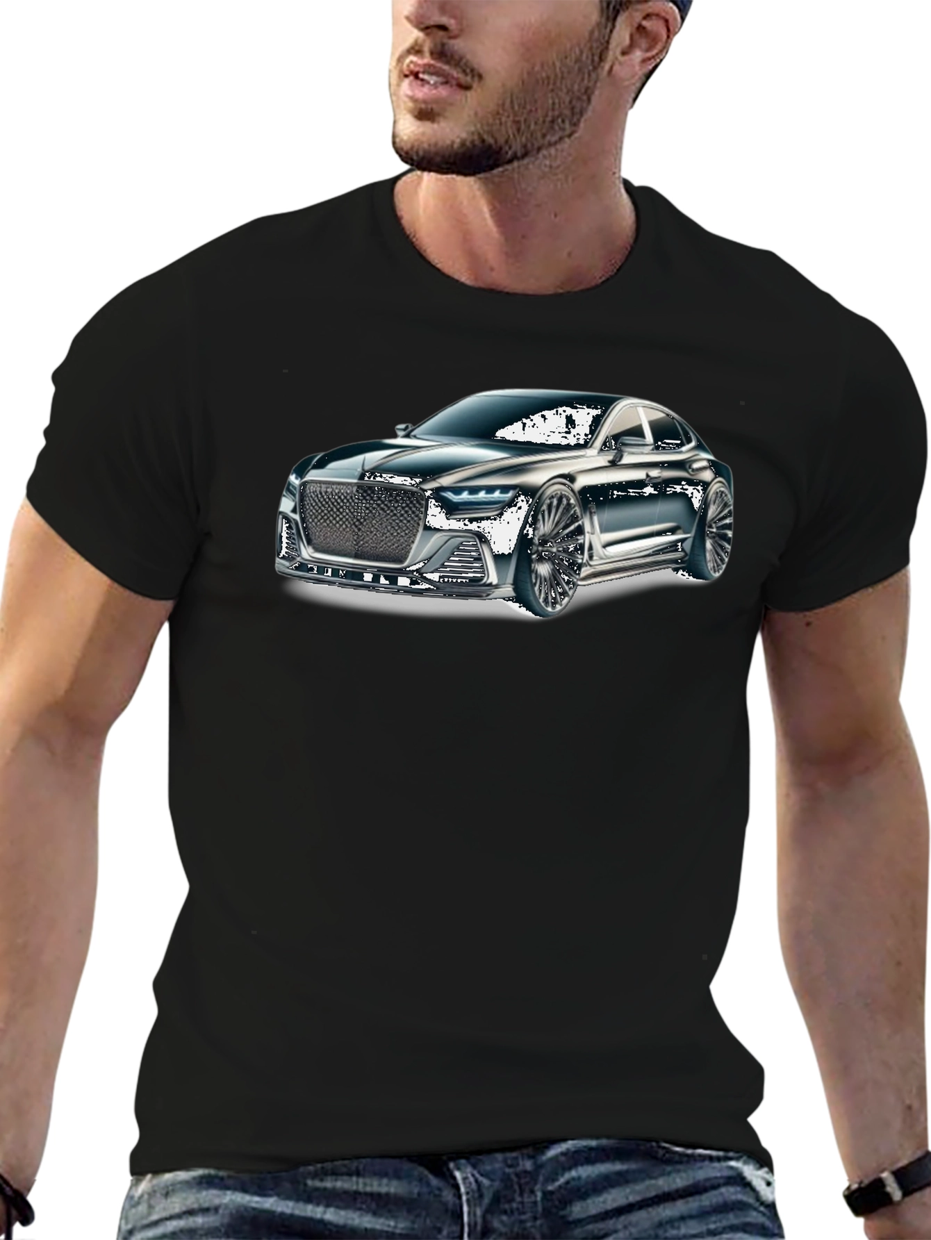 Sleek Car Graphic Tee