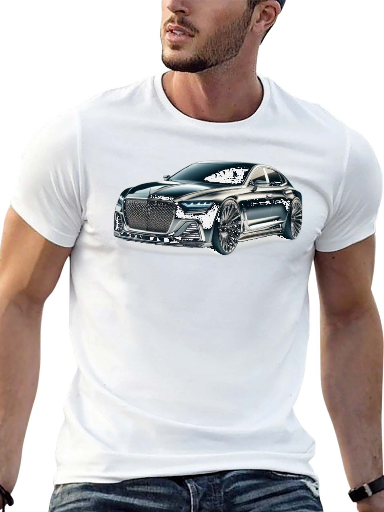 Sleek Car Graphic Tee