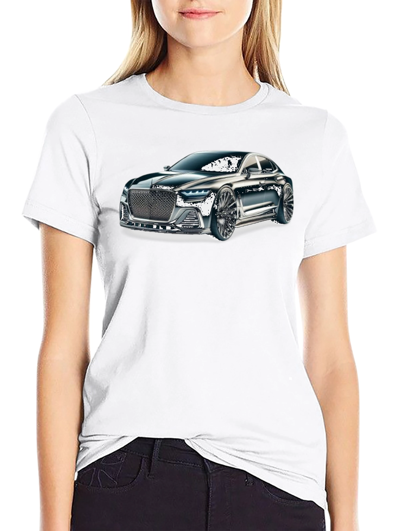Sleek Car Graphic Tee