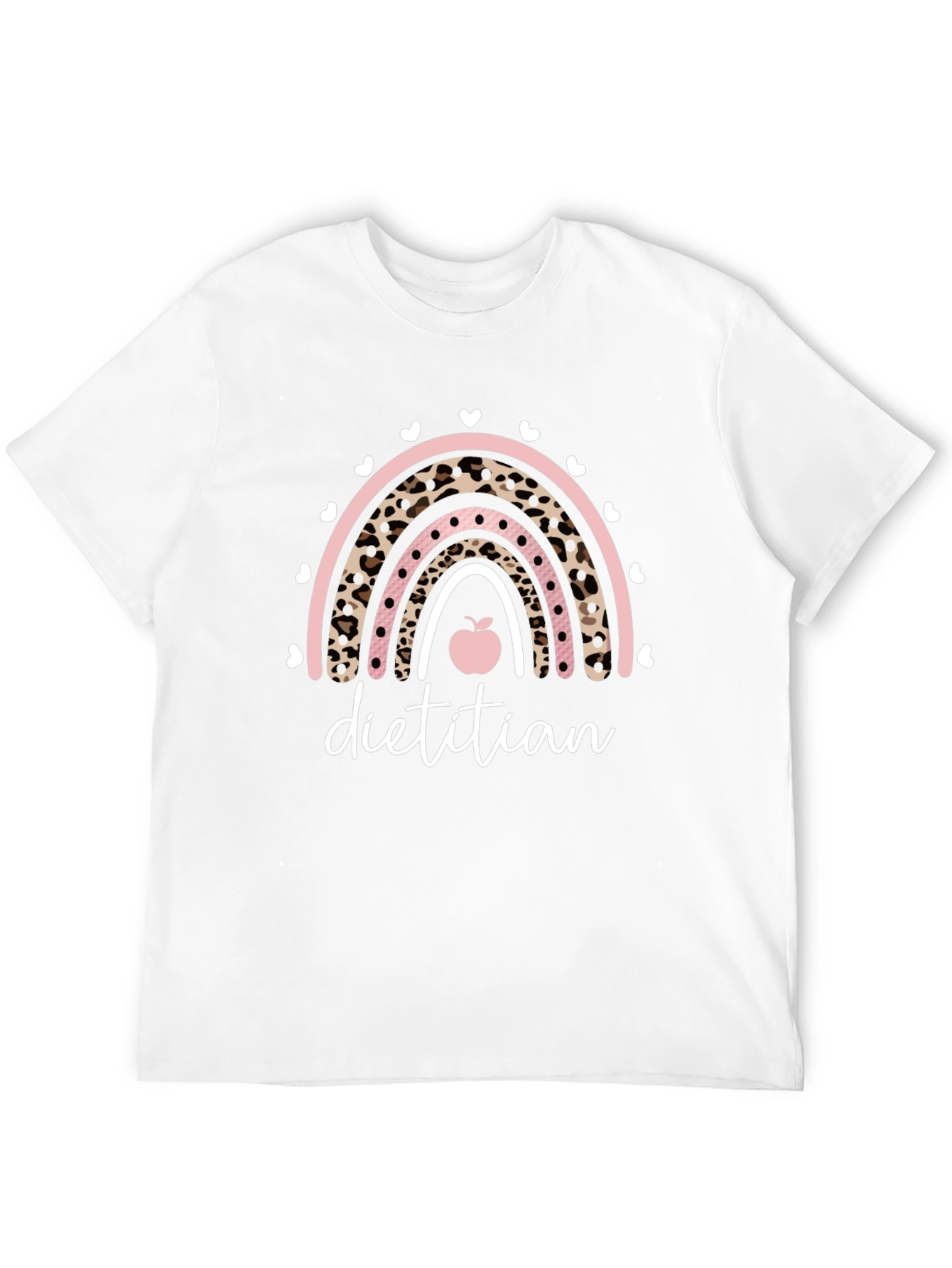 Dietitian Rainbow T-Shirt Cute Design