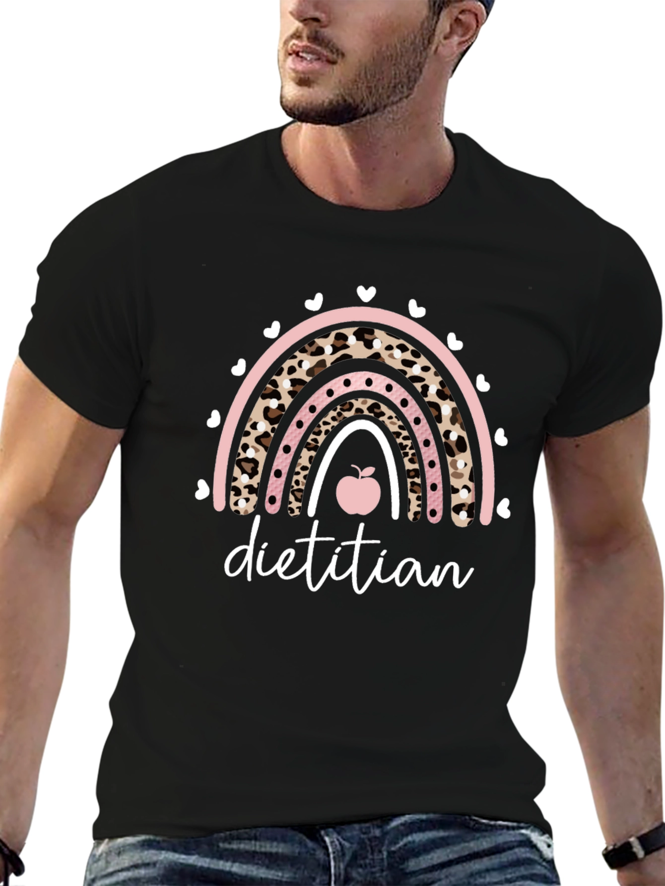 Dietitian Rainbow T-Shirt Cute Design
